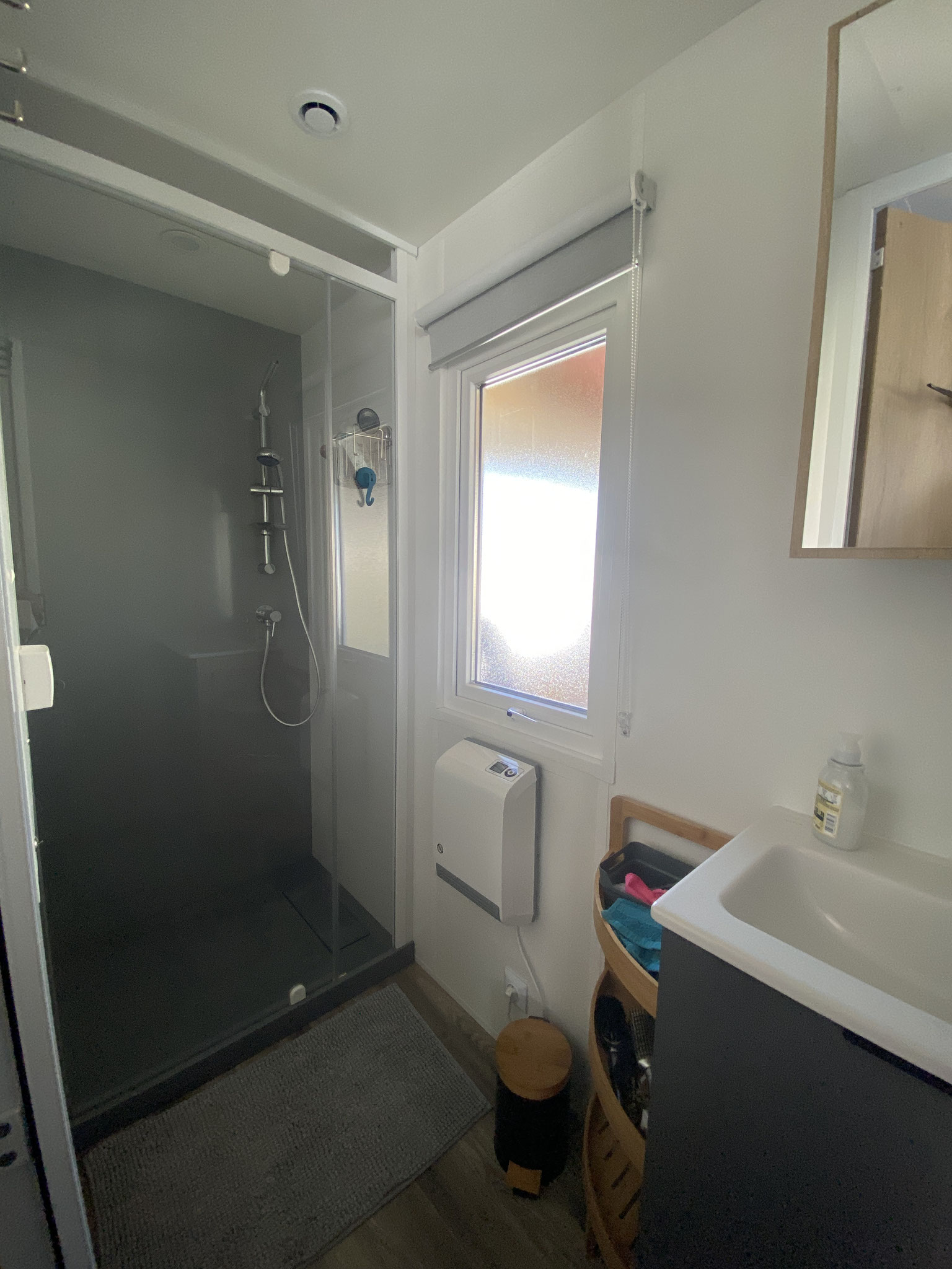 mobil home à vendre au camping la Haie Penée