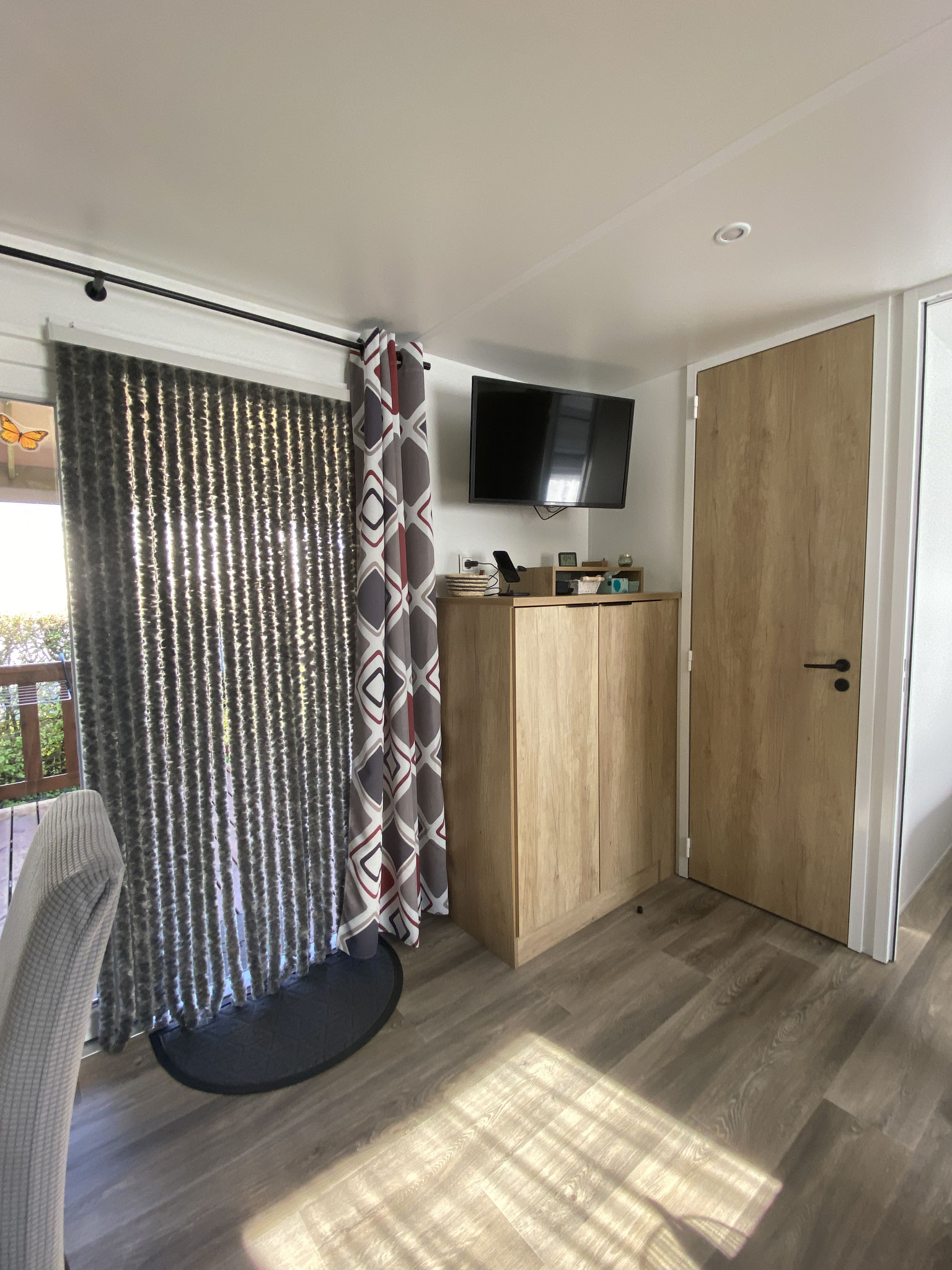 mobil home à vendre au camping la Haie Penée
