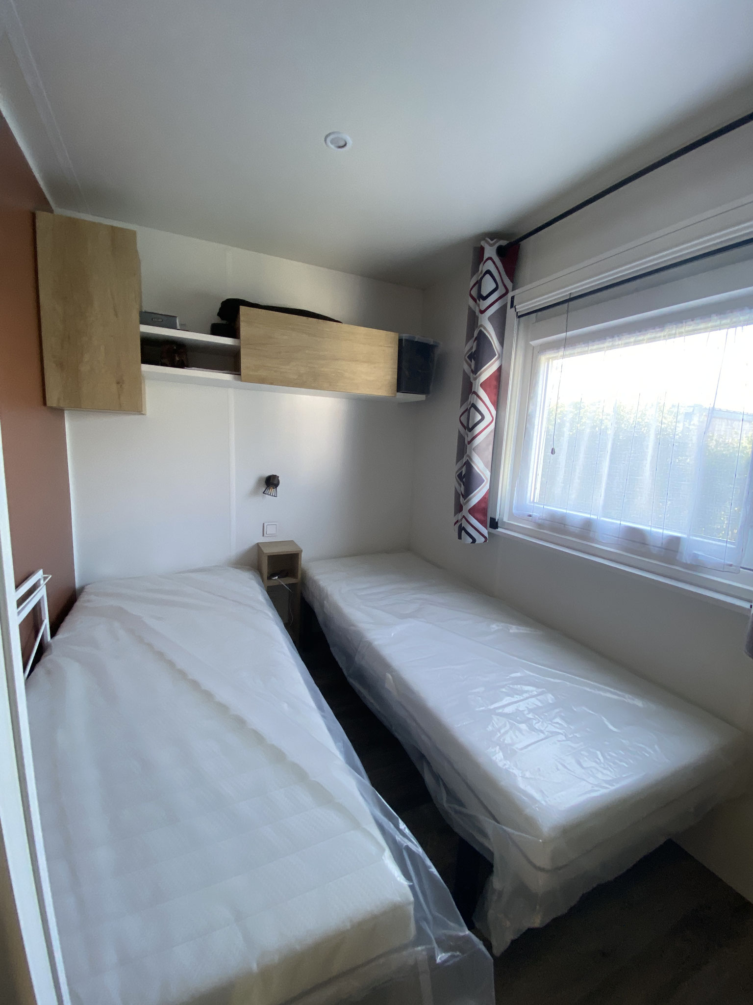 mobil home à vendre au camping la Haie Penée