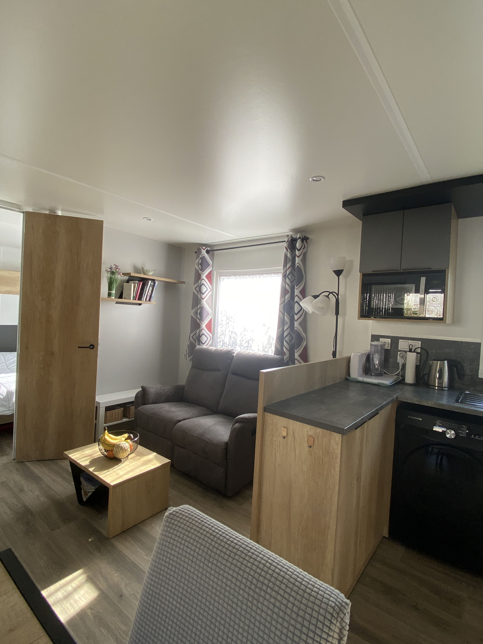 mobil home à vendre au camping la Haie Penée