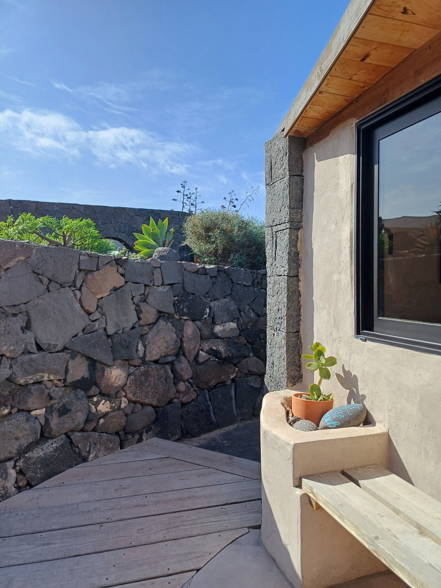 modern design with natural materials