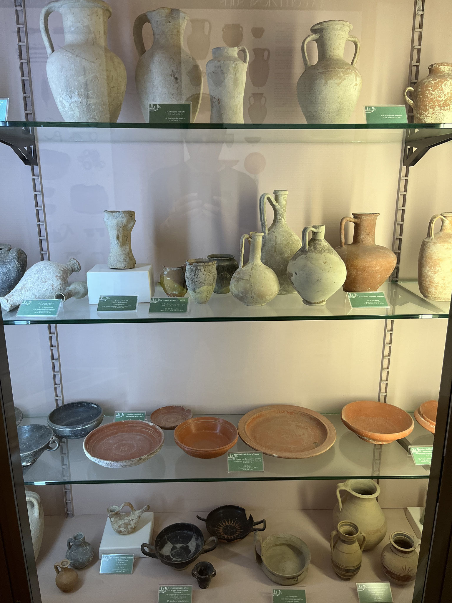 Die verschiedenen Ausstellungsstücke geben einen sehr guten Einblick …