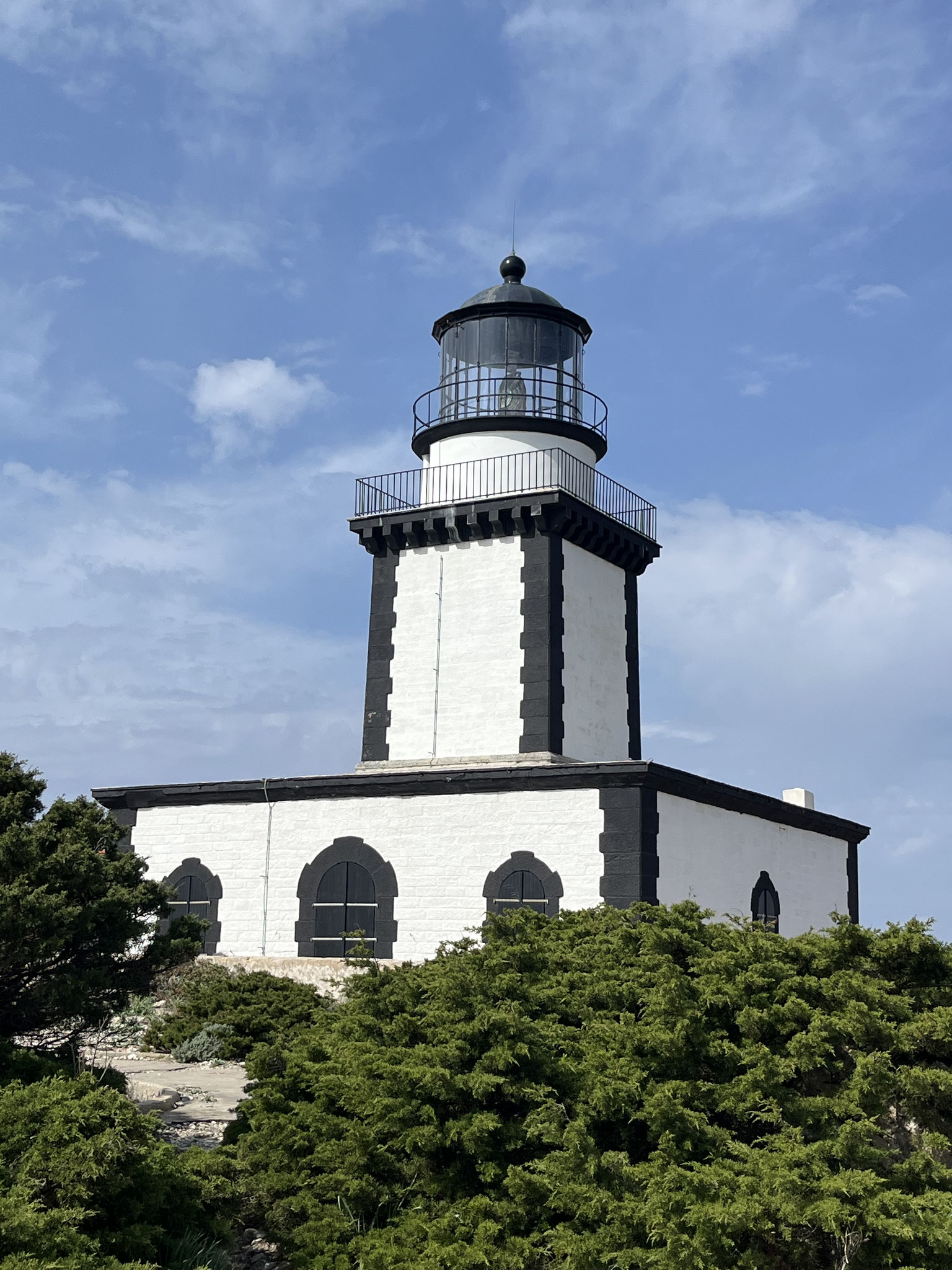 Beim Leuchtturm von Pertusato machen wir …
