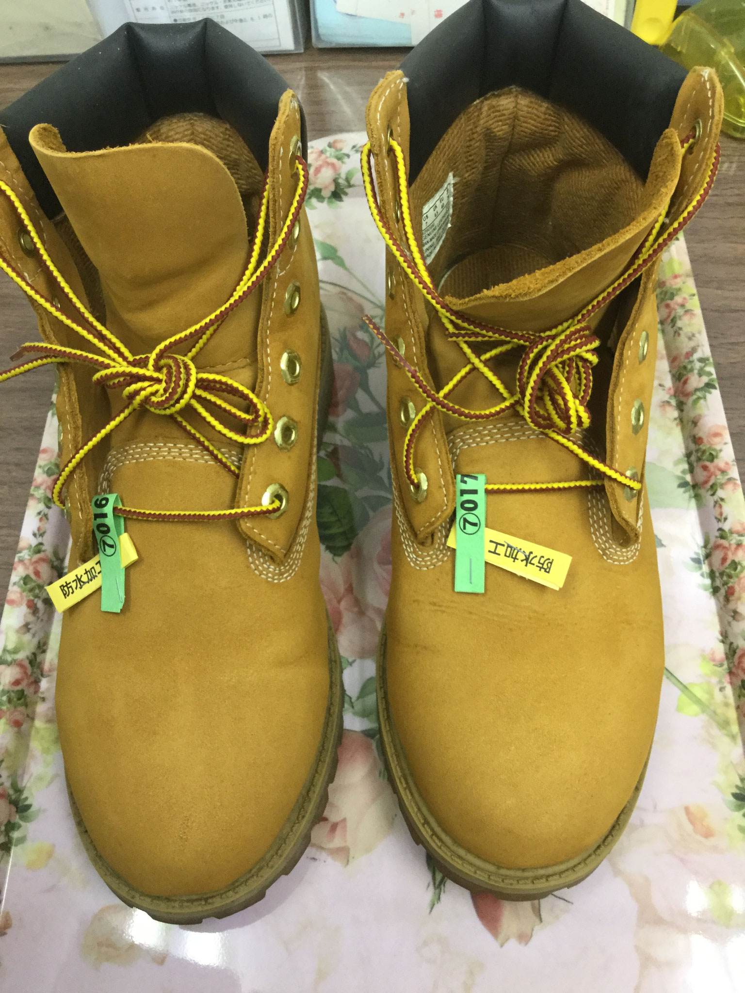 綺麗さっぱり！おまけに防水加工もバッチリ効いてます♪