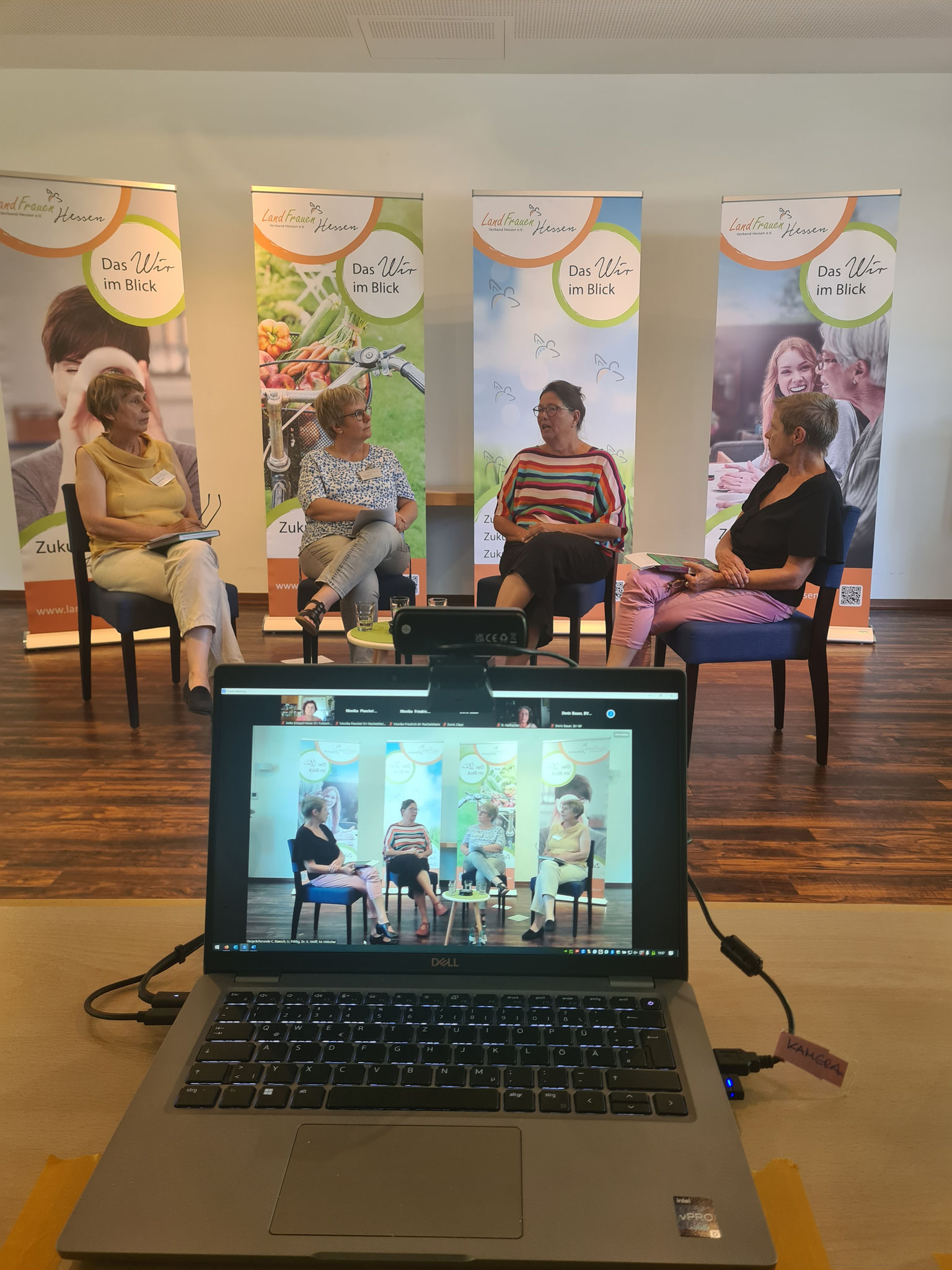 Frauen.Land.Hessen - Podiumsdiskussion DIE RECHTLICHEN FRAGEN mit Dr. Kerstin Wolff; (C) LFV Hessen