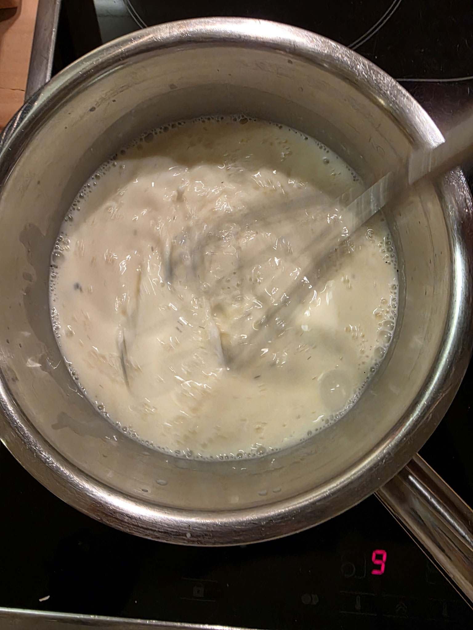 Milch-Sahne-Vanillemischung für Esterházy-Torte
