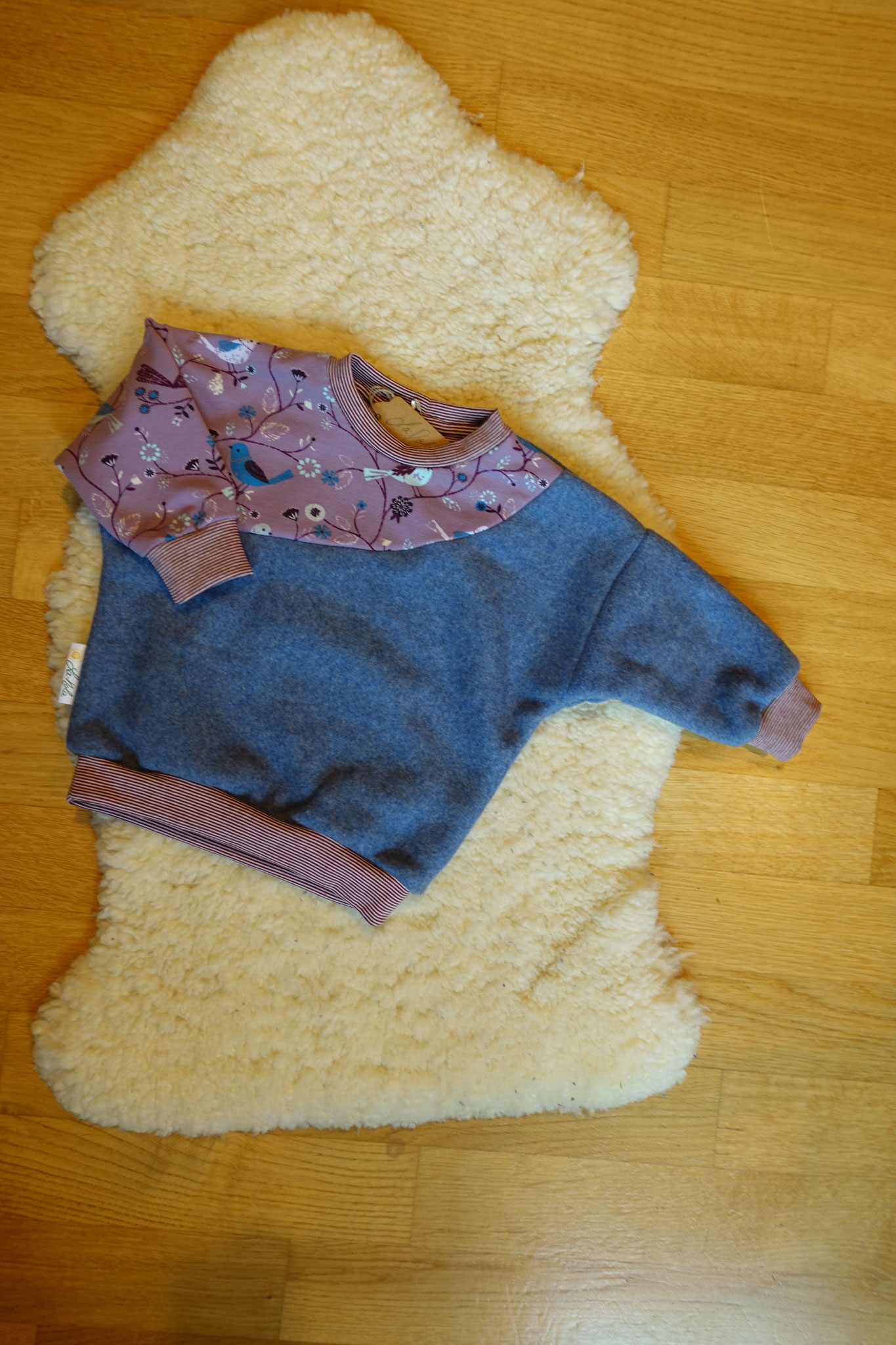 Baumwollfleece-Pullover 1