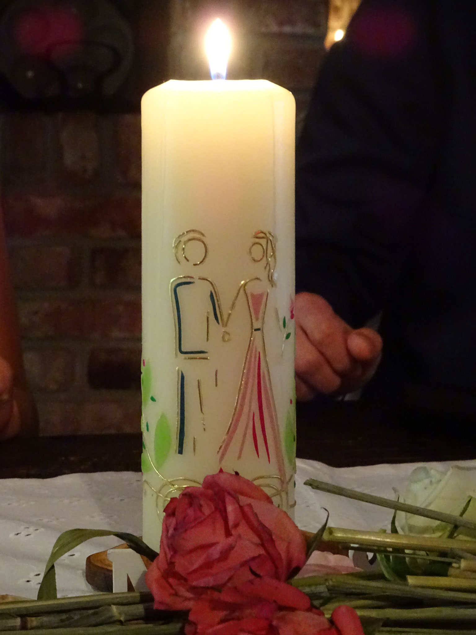 Hochzeitskerze 6