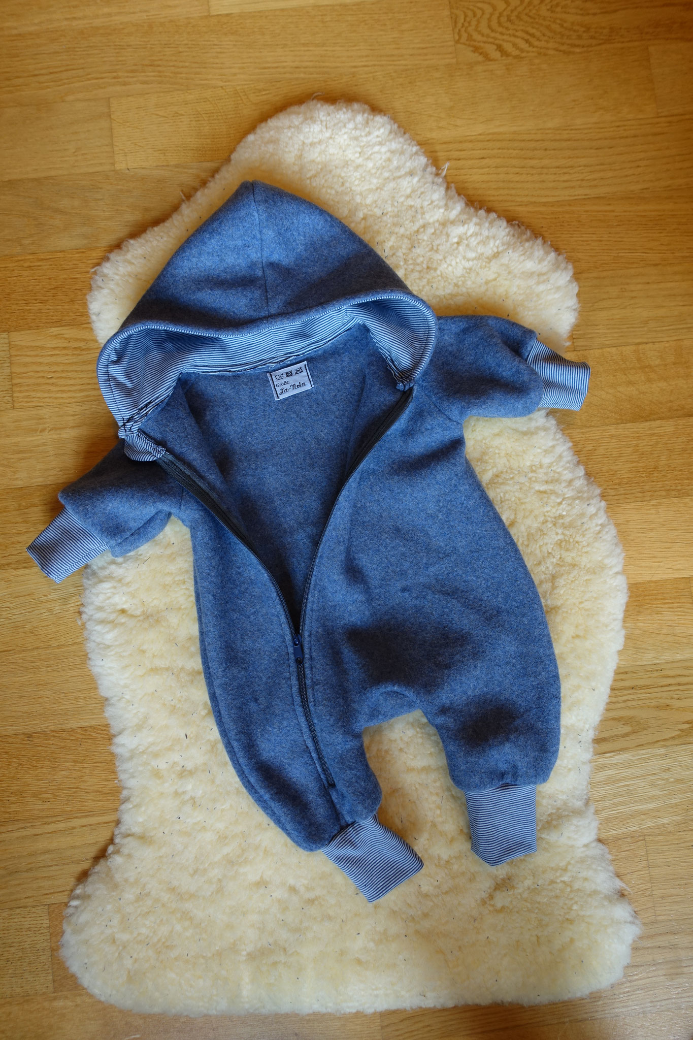 Bio Baumwollfleece-Overall 1