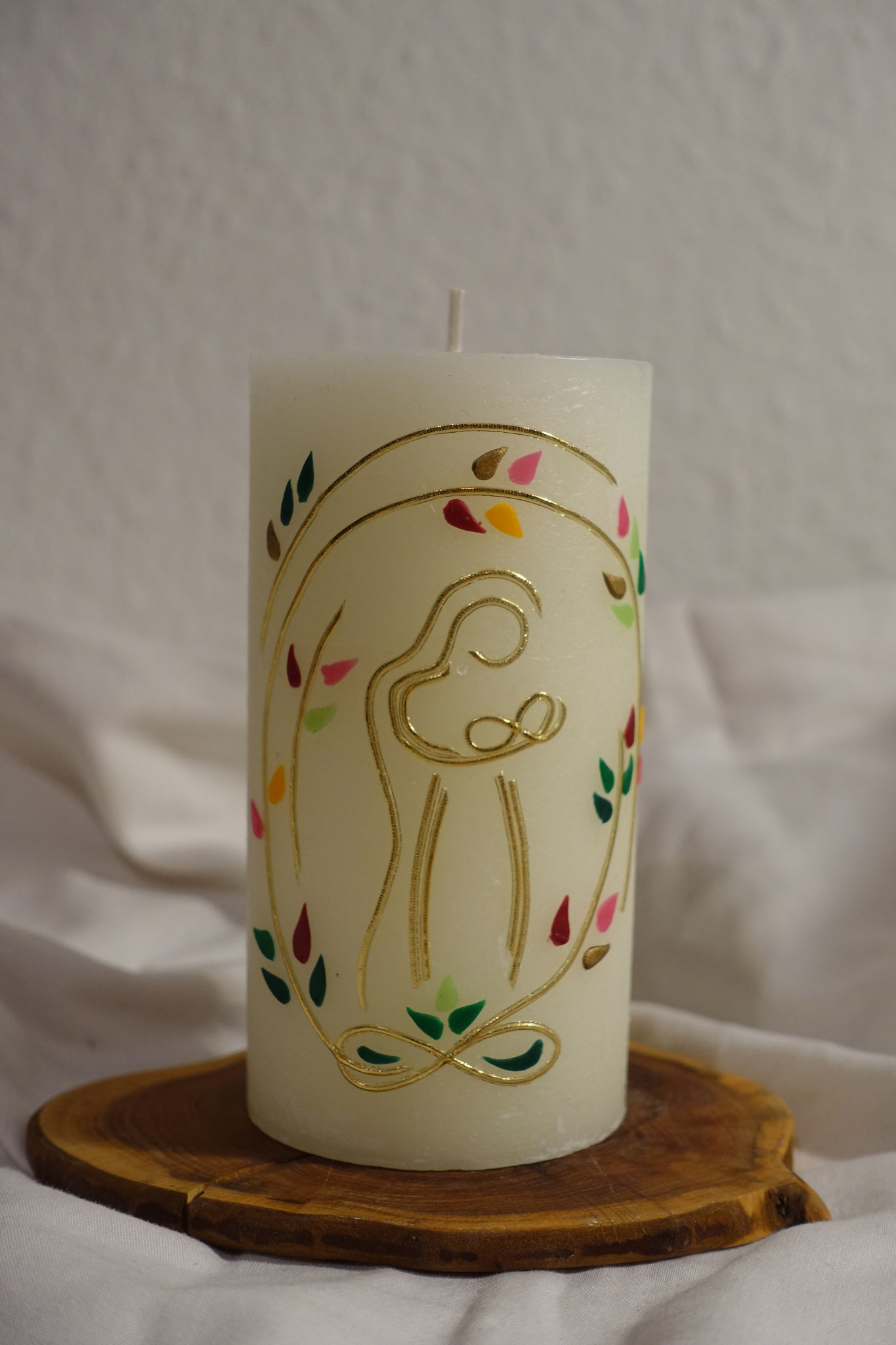 Weihnachtskerze 12