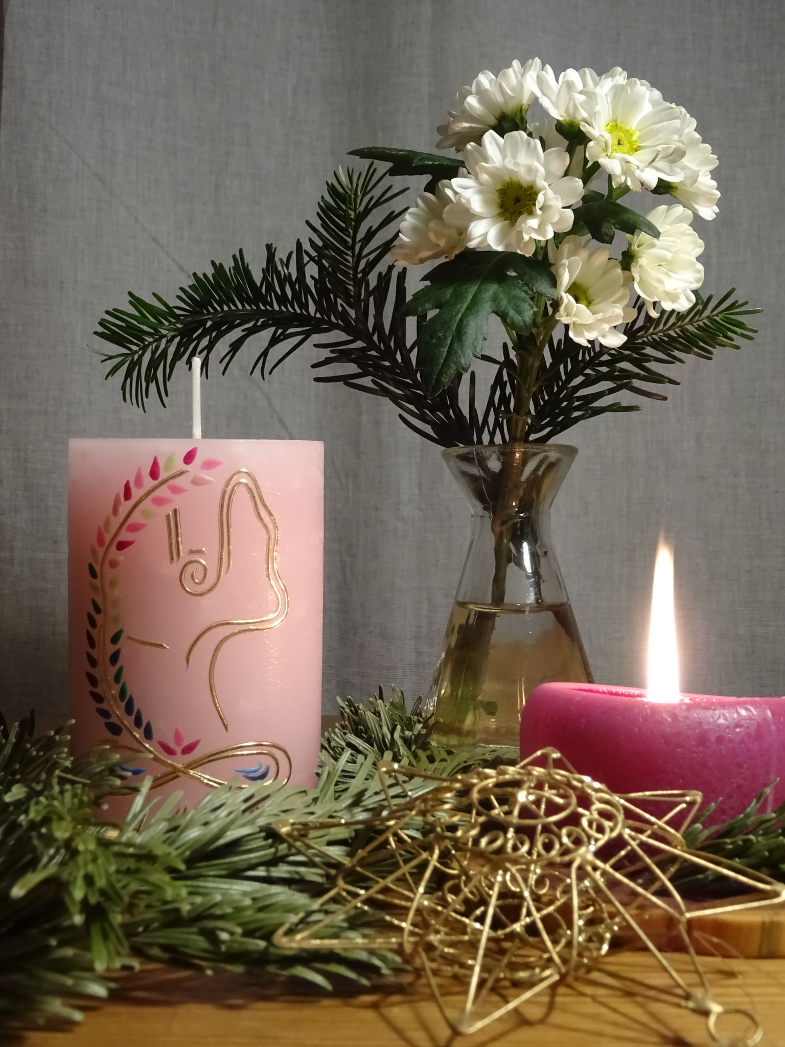 Weihnachtskerze 14