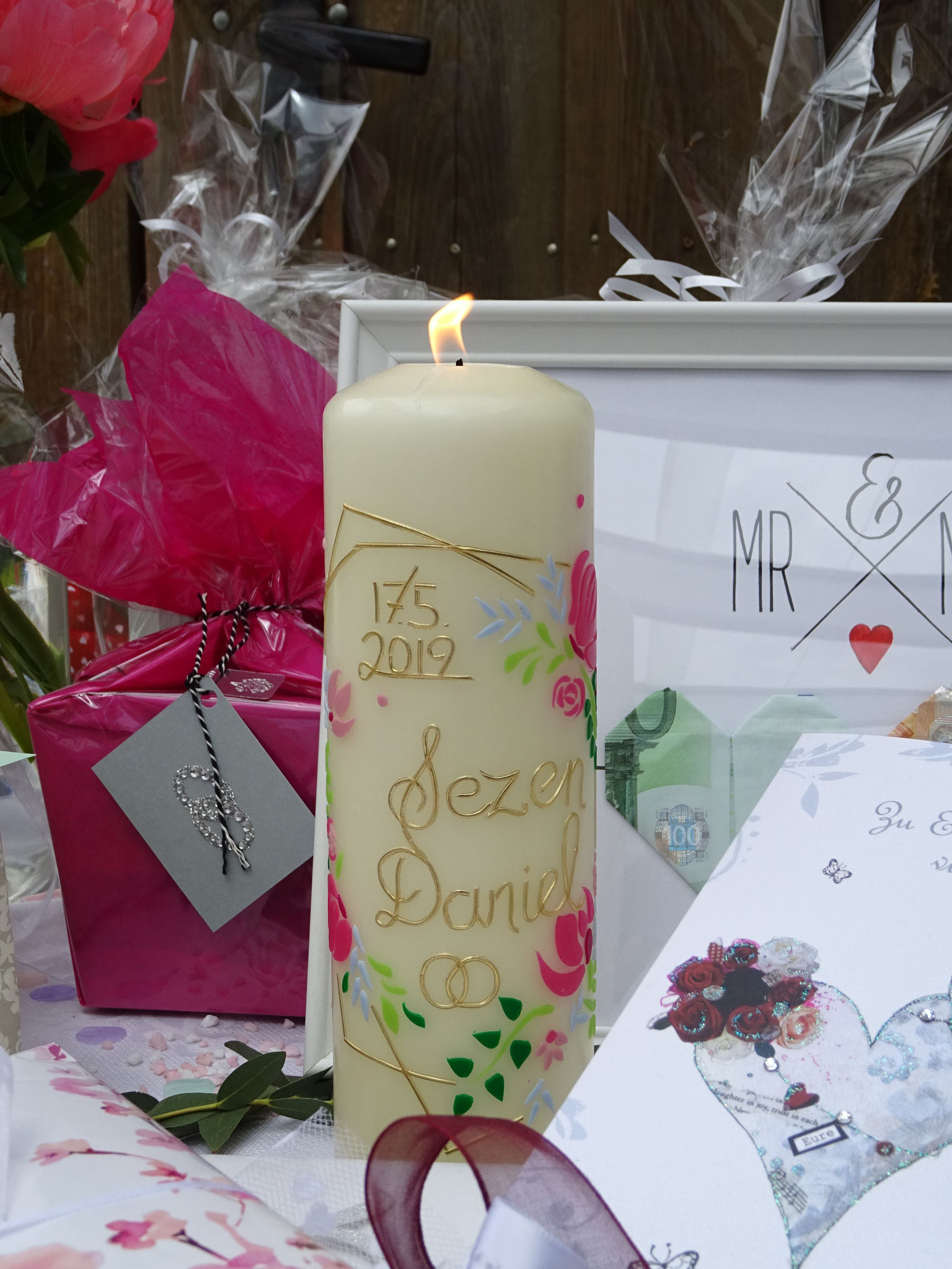 Hochzeitskerze 1