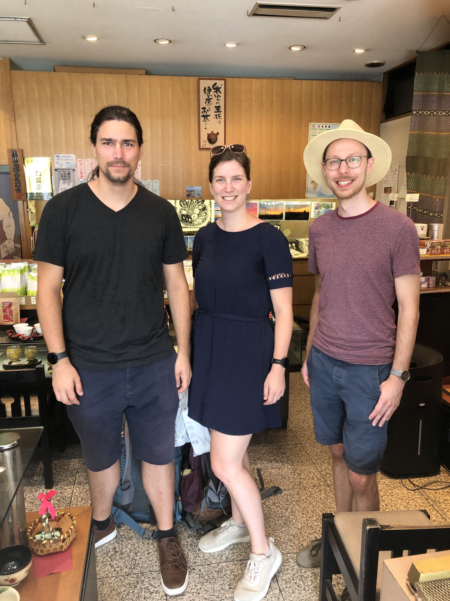 ドイツからのお客様（Mr.Janさん&Ms.Claraさん&Mr.Nielsさん）