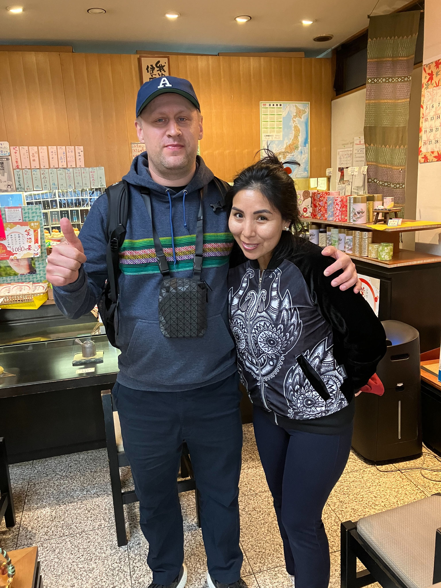 フィンランドからのお客様（Mr.Antti JohanesNiittynenさん& Ms.Karen Morales Niittynenさん）