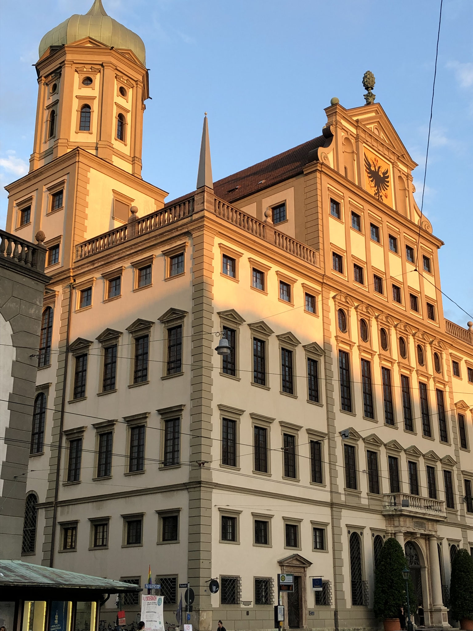 das Augsburger Rathaus, beliebte Sehenswürdigkeit bei Augsburg-Stadttouren