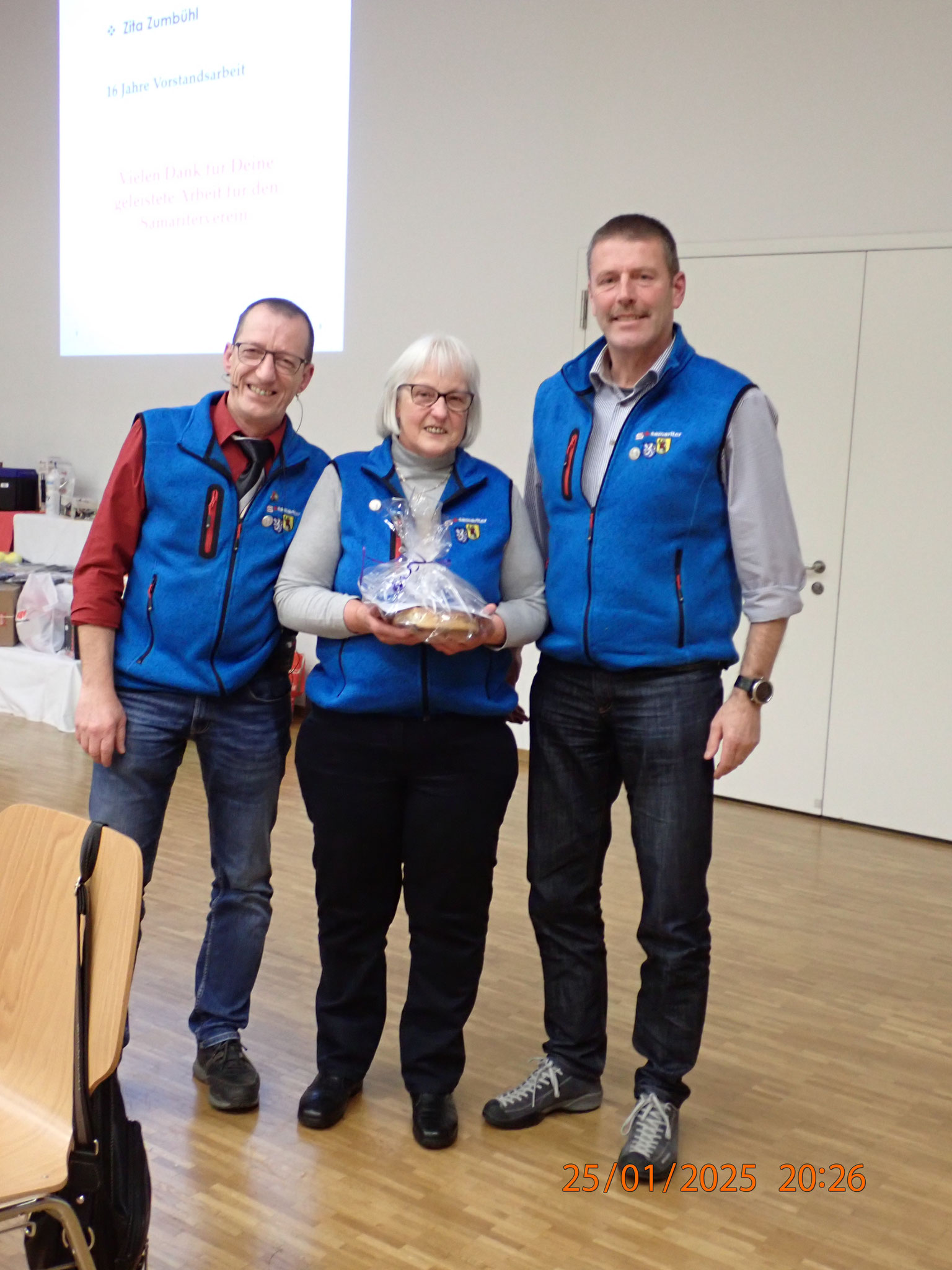VV 2025 Verabschiedung Zita Zumbühl aus dem Vorstand