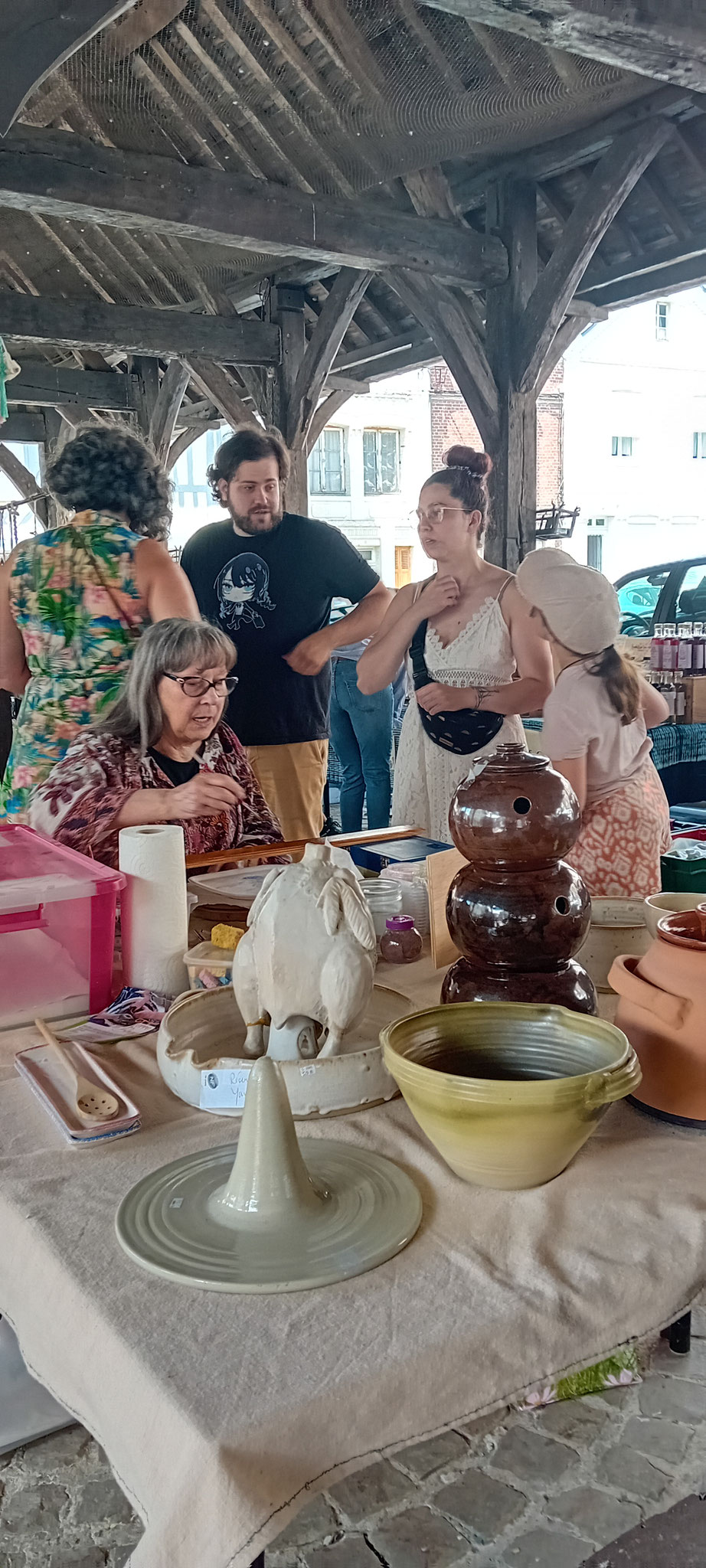 Marché sous la halle 29 juin 2025