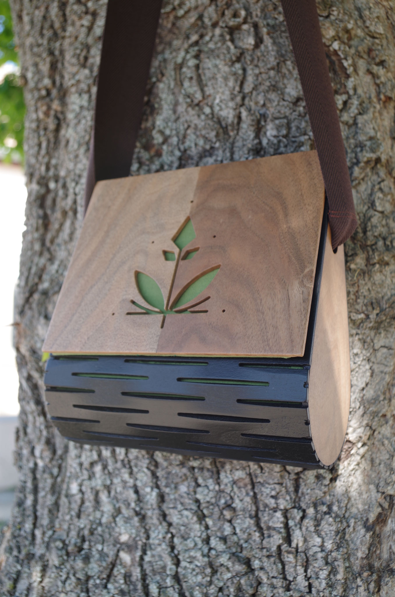 Sac en bois de noyer