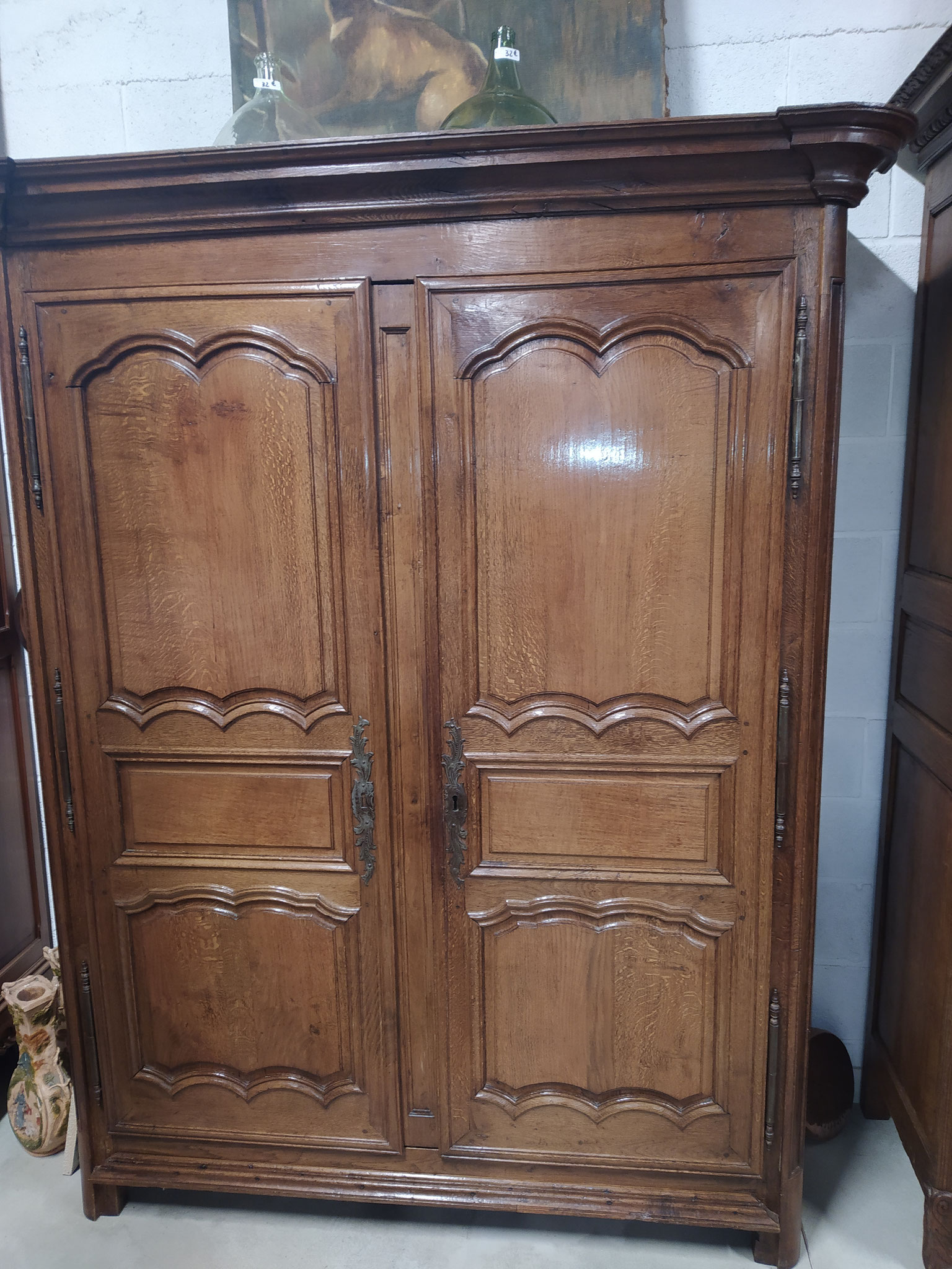 Ancienne armoire en chêne XIXe