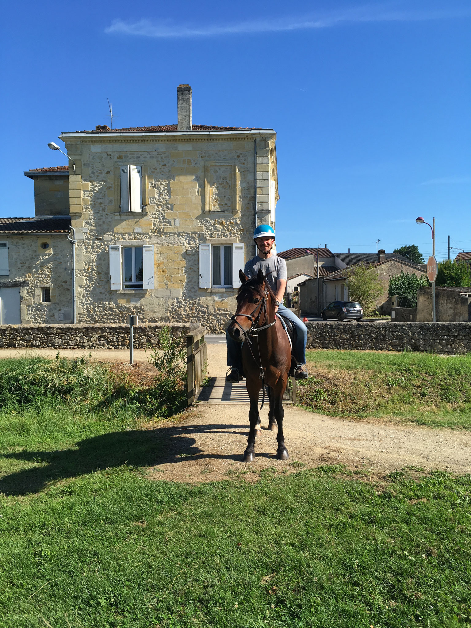 Caporal et Benoît en balade