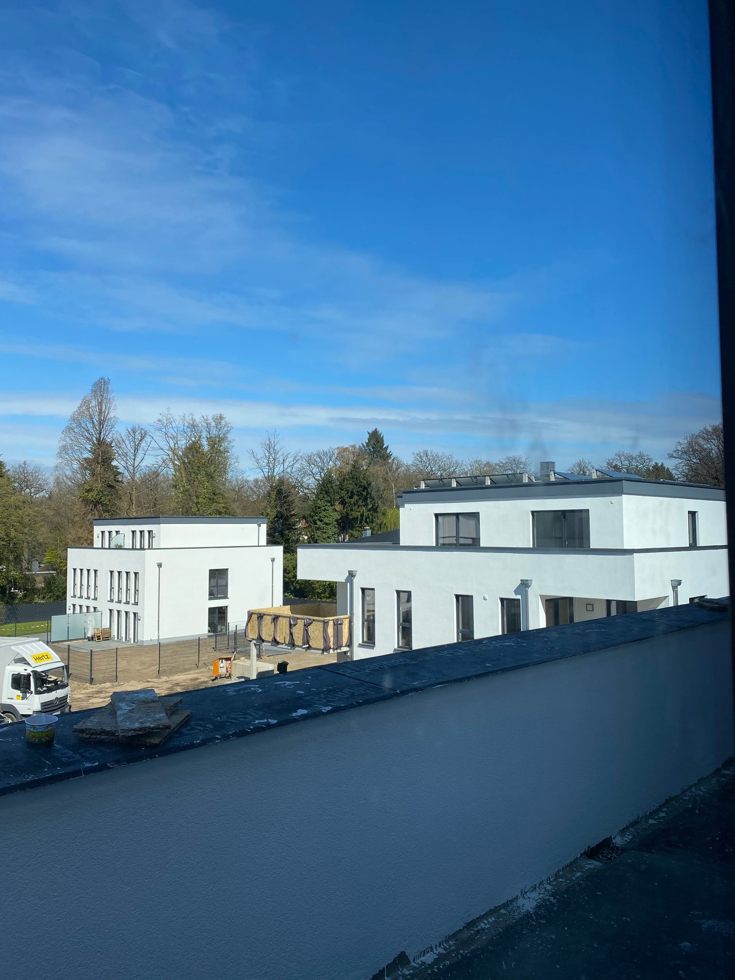 Blick vom Penthouse des Hauses 4 