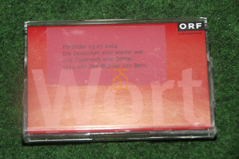 Kassette vom ORF über das Wunder von Bern