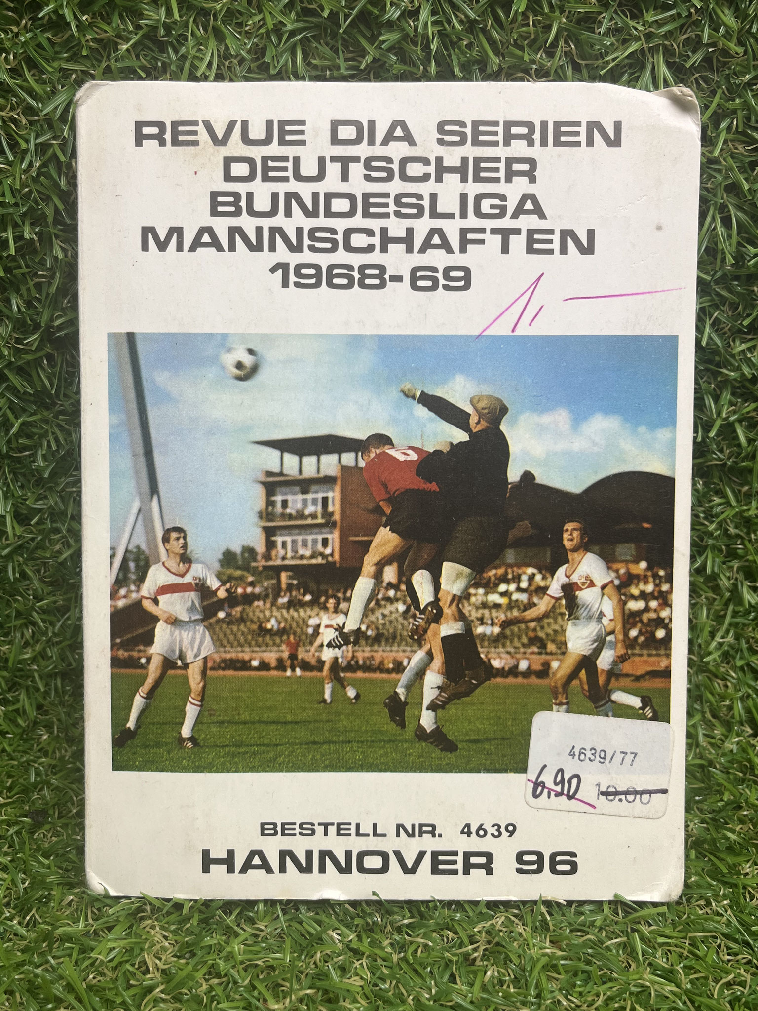 1968 69 Revue DIA Serien Deutscher Bundesliga Mannschaften Hannover 96 