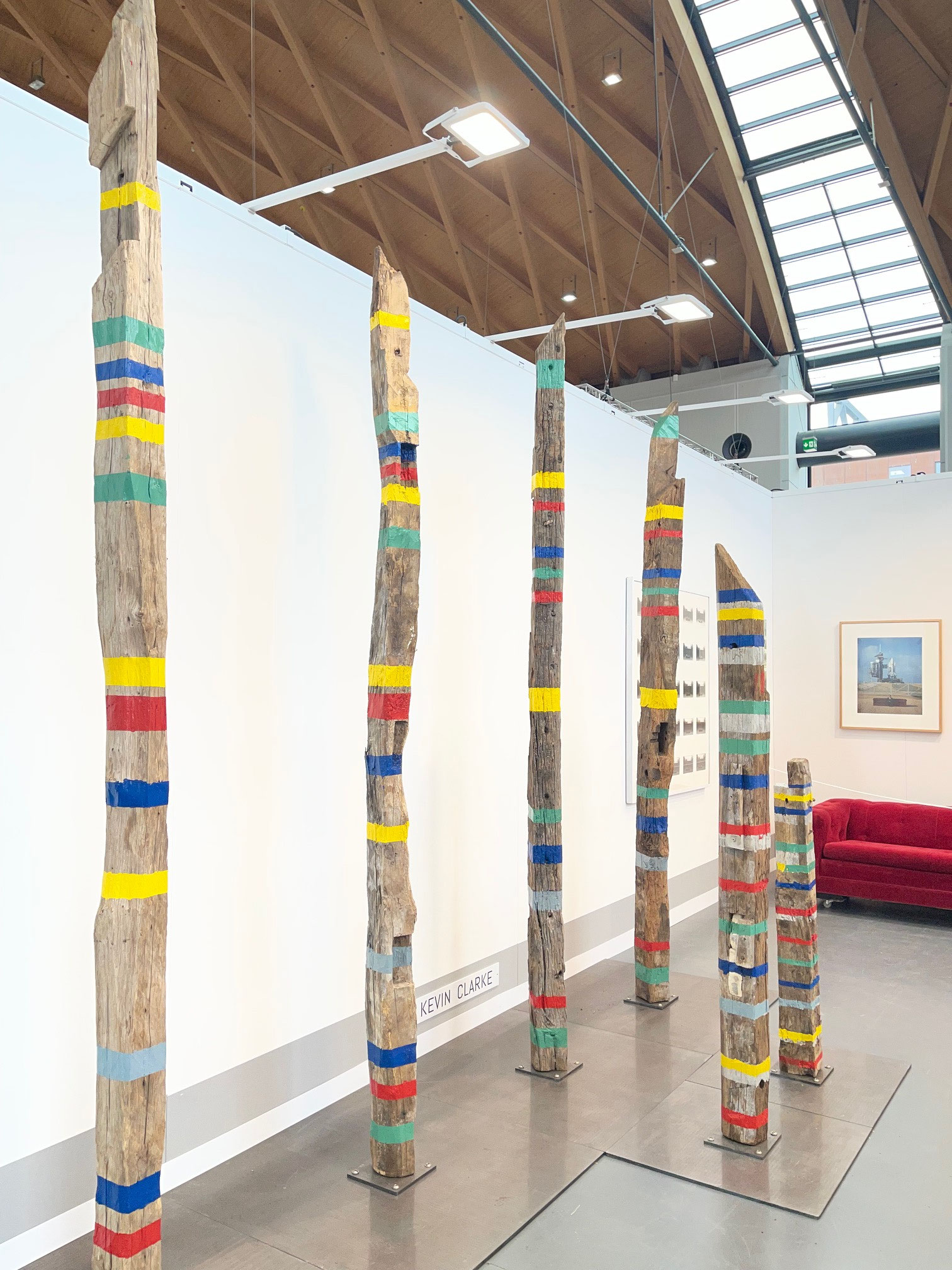 2026 Kevin Clarke, Chromo-Family, Art Karlsruhe am Stand Galerie Leander Rubrecht