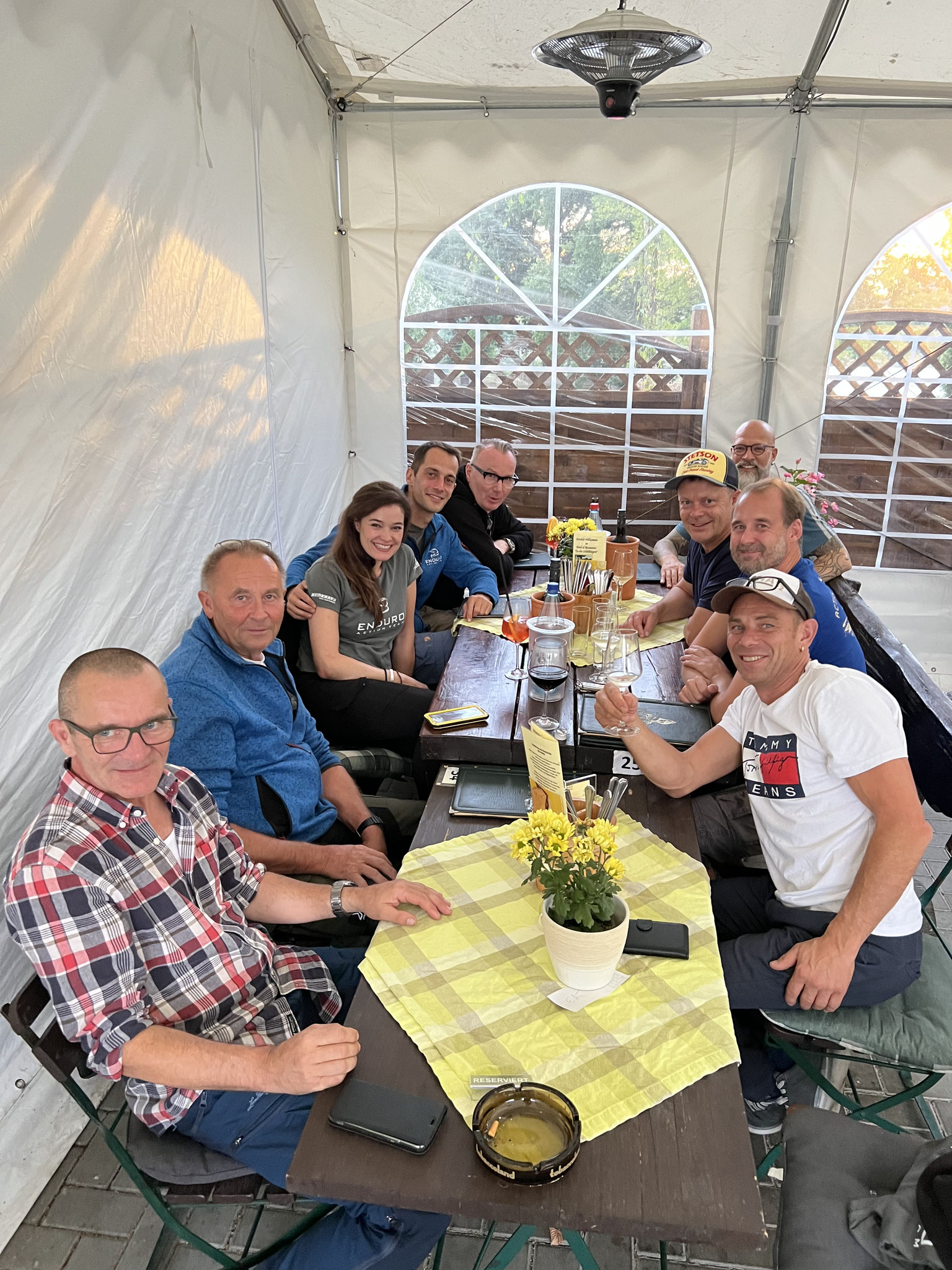 Es gab gutes Essen und sehr viel davon