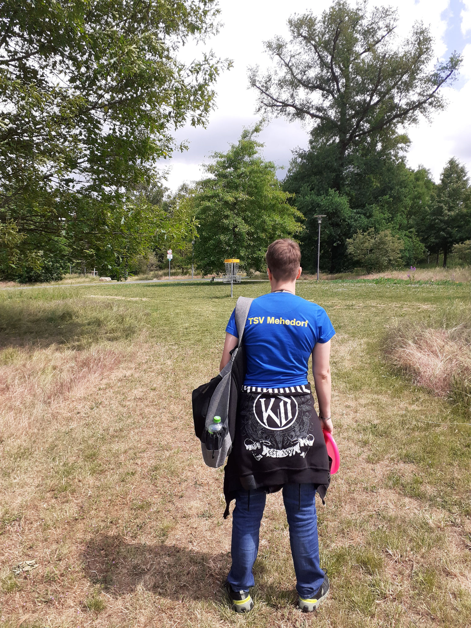 Kurzer Urlaubsabstecher in Bad Nauheim - natürlich nur echt mit dem TSV-Shirt.