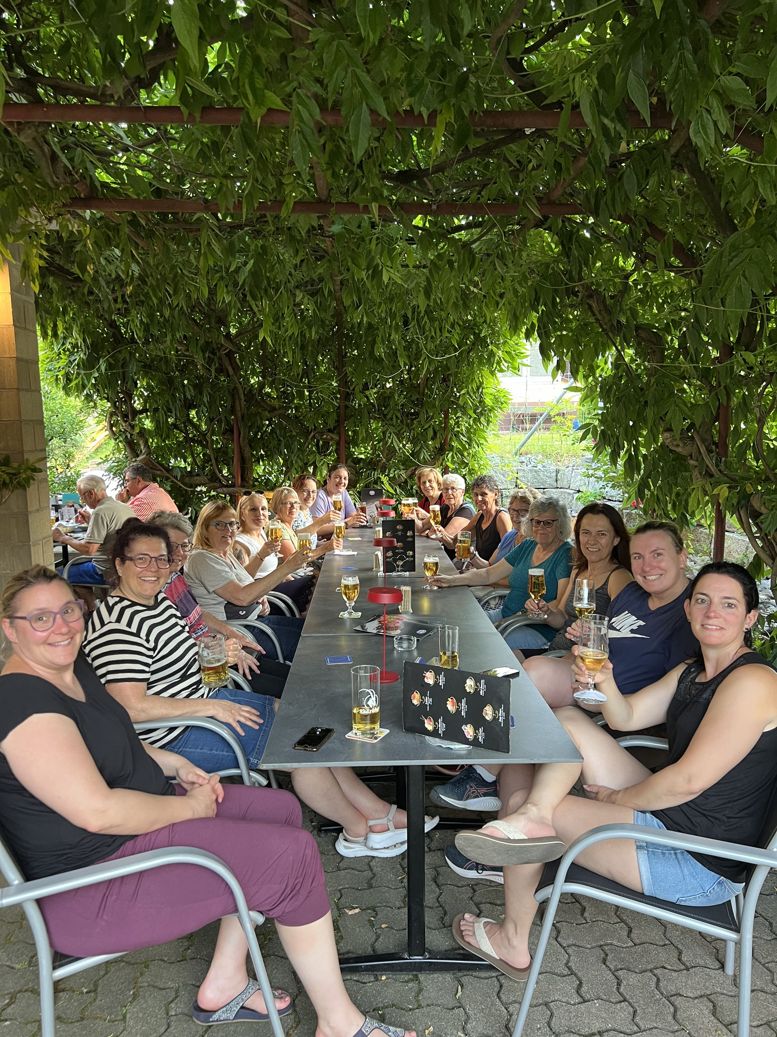 Kühle Erfrischung nach dem Training