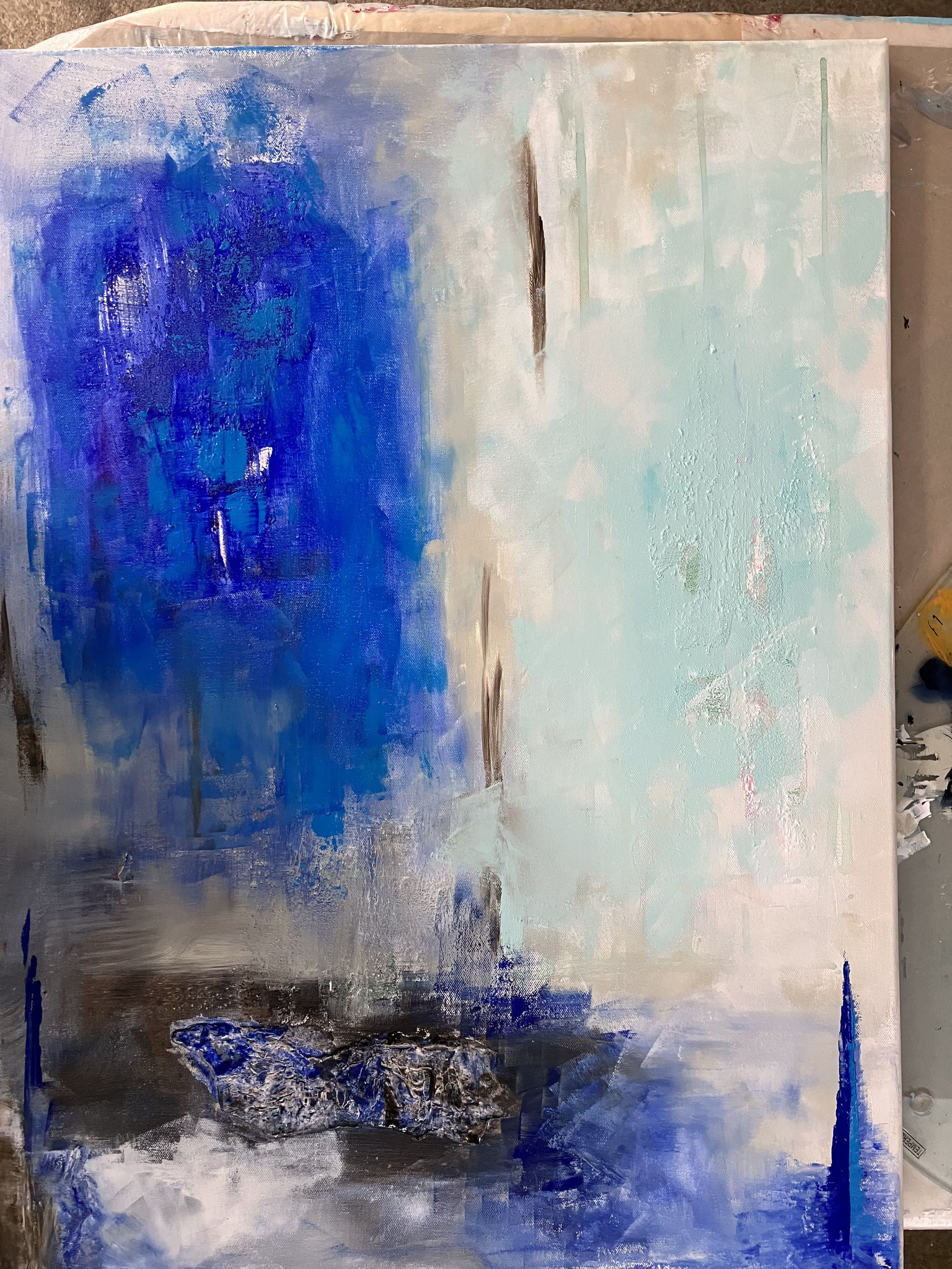… in Arbeit