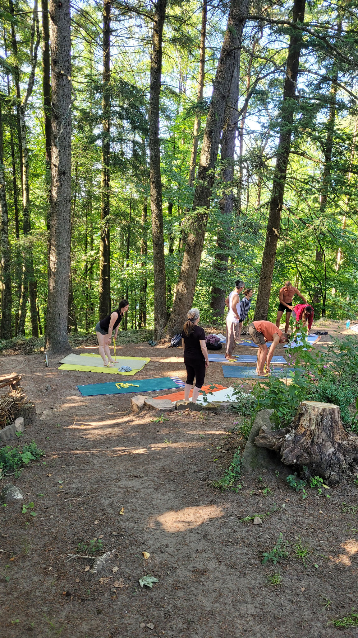 Flexibel mal im Zelt, mal im kühlen Wald oder auf der Wiese - Je nach Wetter