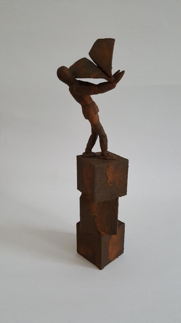 Rusty dreams, 2018, 29 x 8 x 8 cm, Object