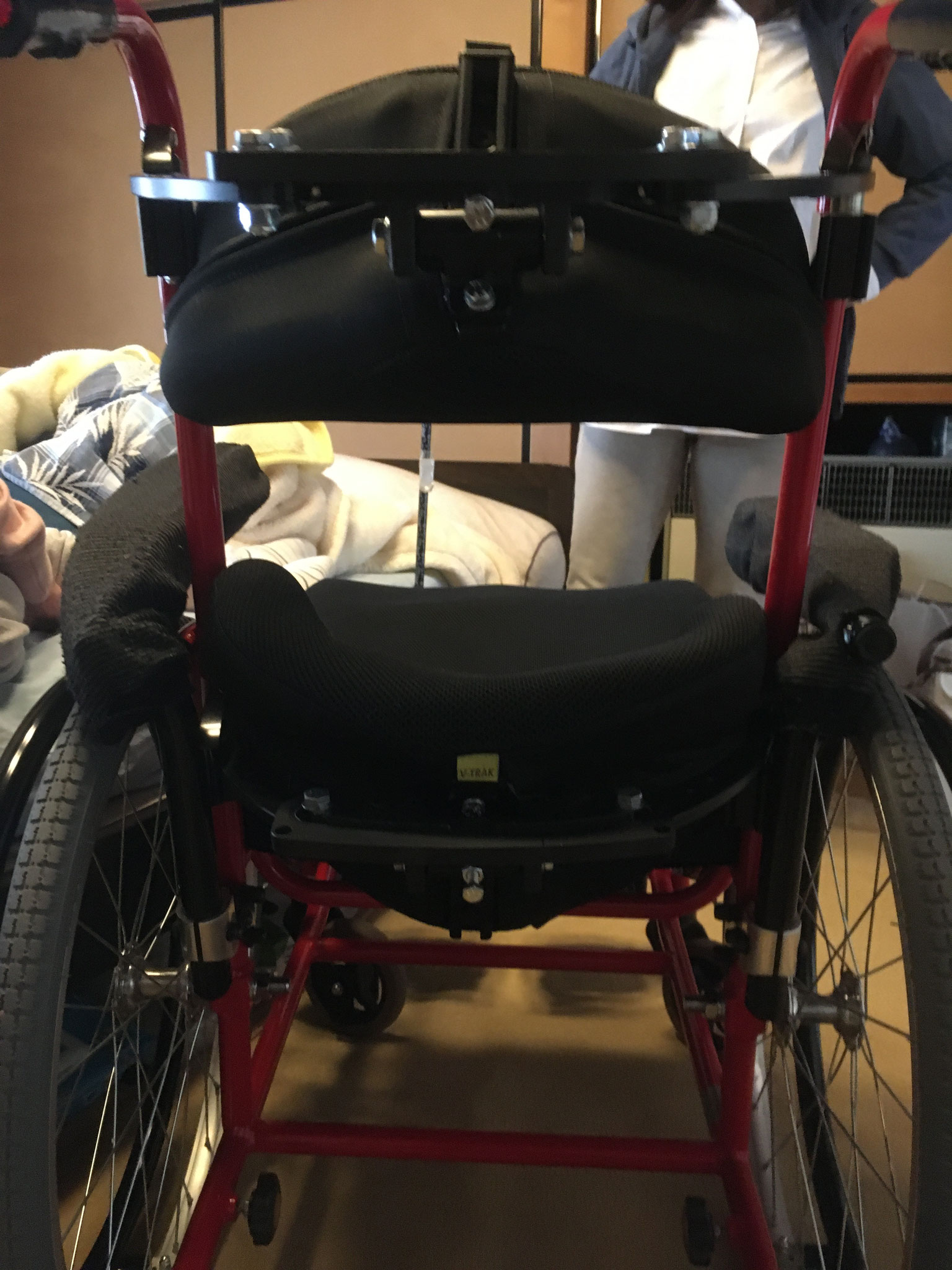 車椅子 自転車 牽引