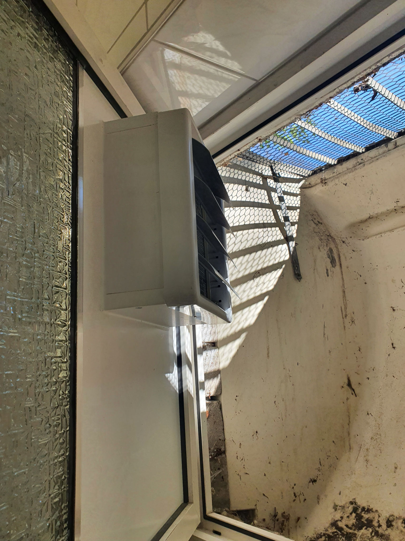 Ventilator läuft