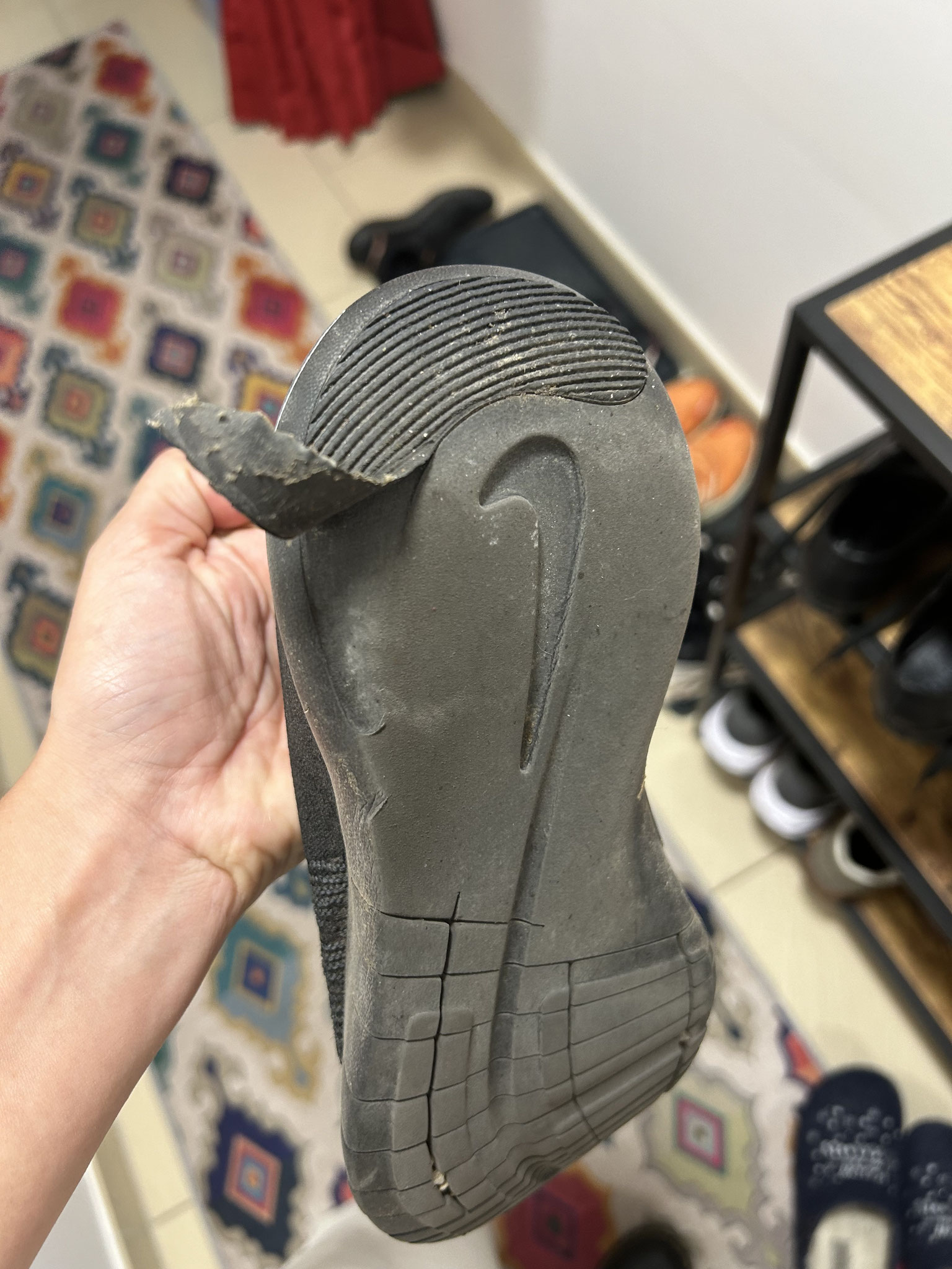 Shoes after 10 Loops Training