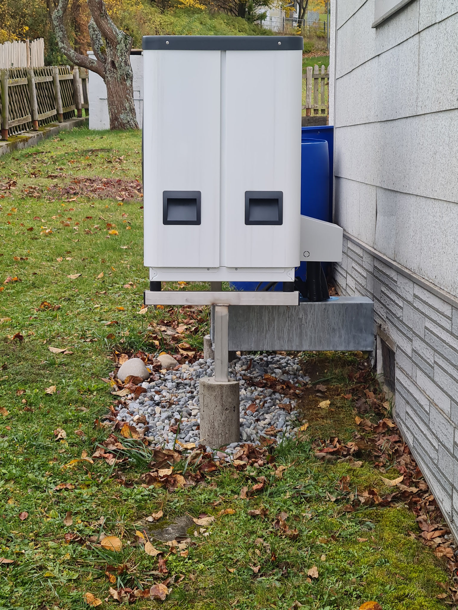 Außeneinheit Seitenansicht