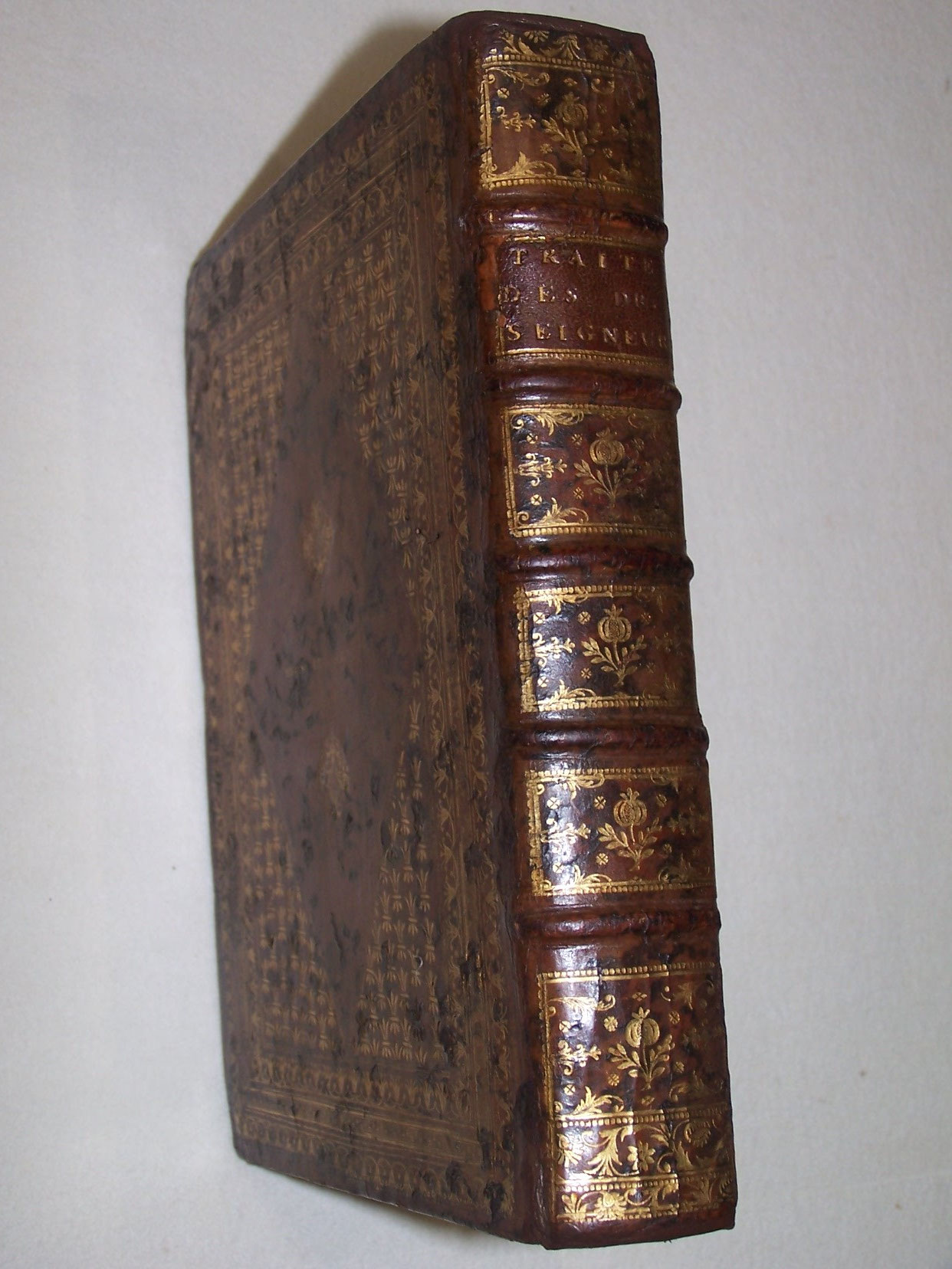 conception de livre ancien