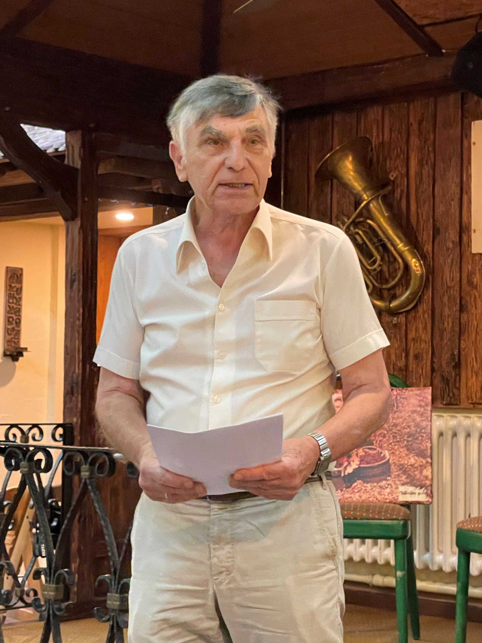 Vortrag über Leonard Reinirkens Leben und Werk von Wilfried Meitzner