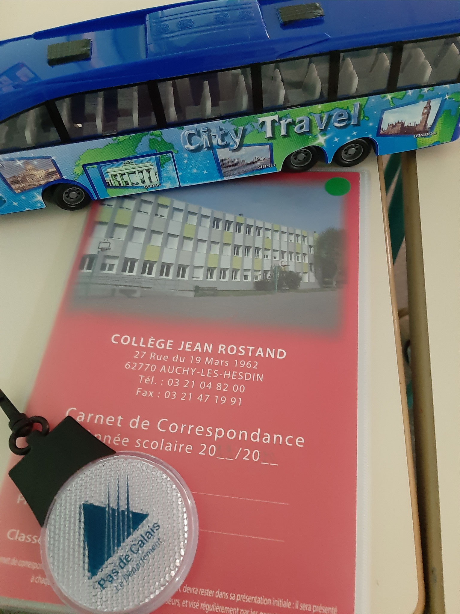 AUCHY-LES-HESDIN COLLÈGE JEAN ROSTAND LE 10/9/2019