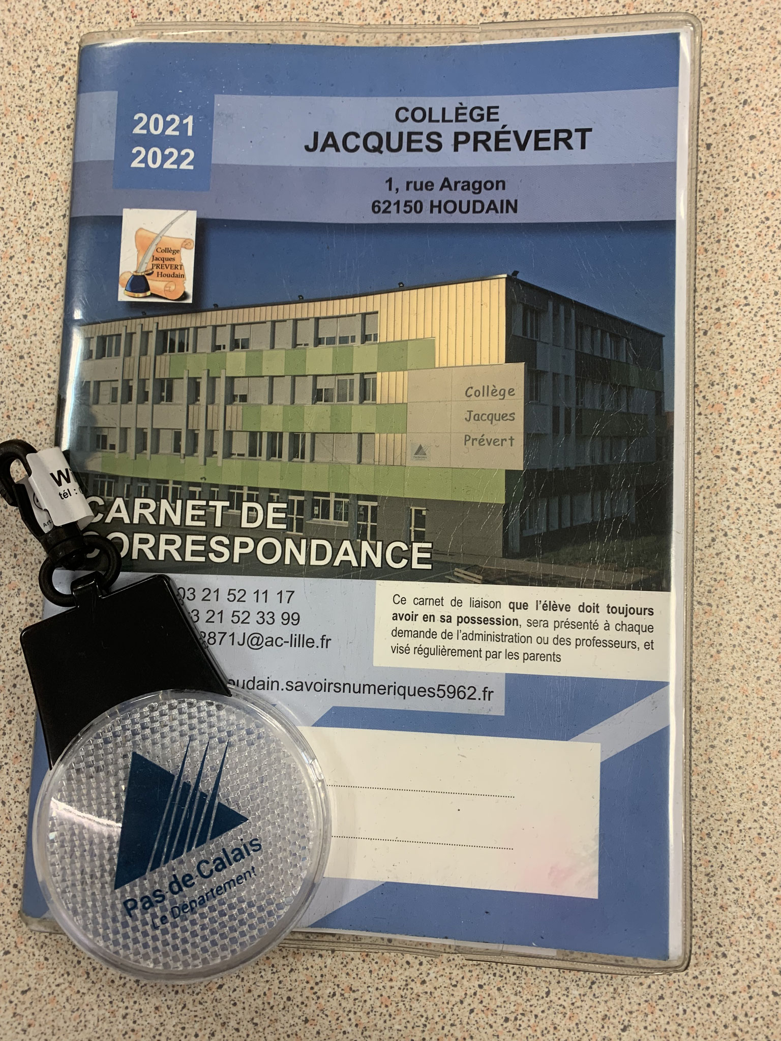 HOUDAIN COLLÈGE JACQUES PRÉVERT LE 7 DÉCEMBRE 2021