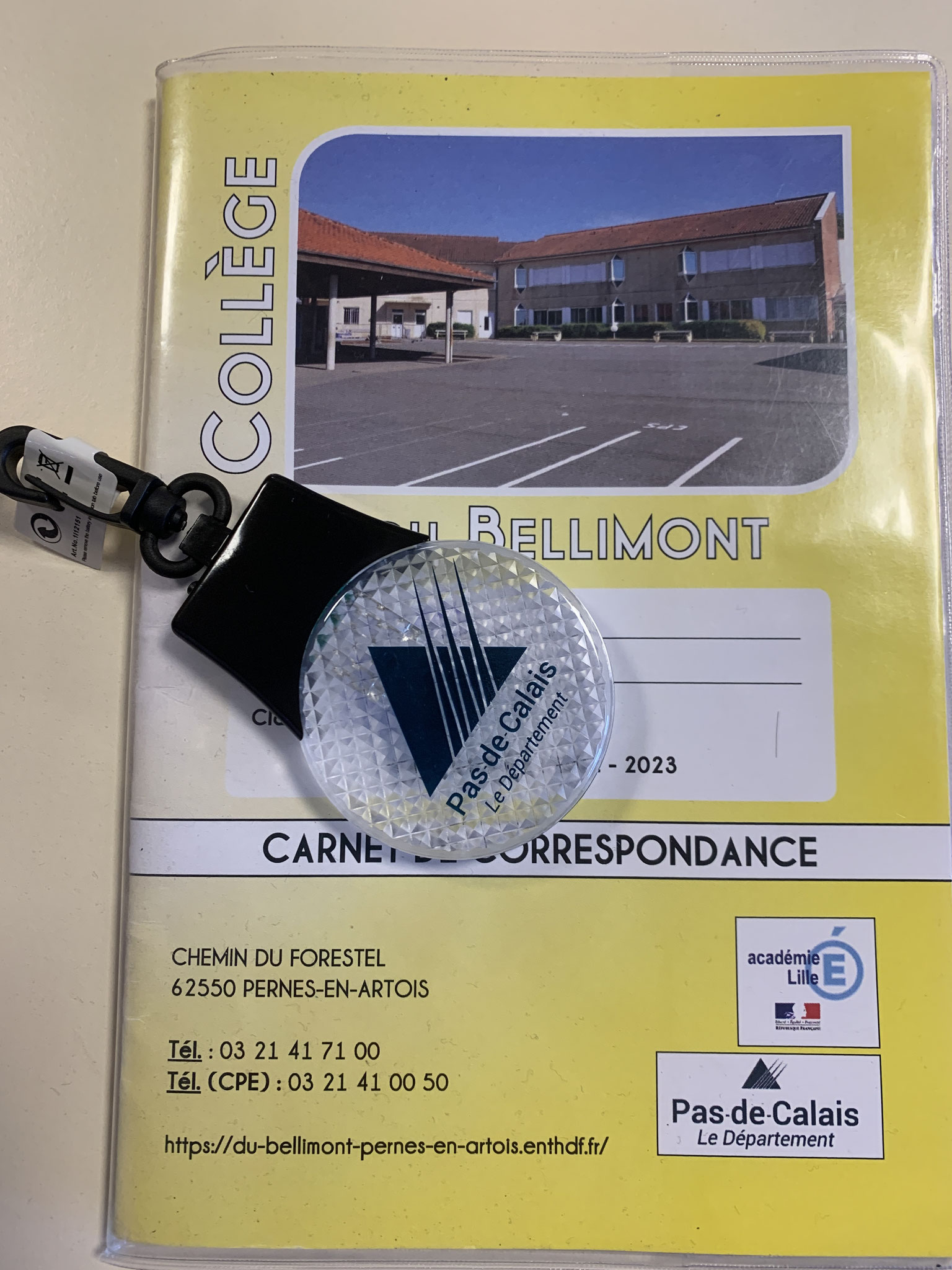 PERNES-EN-ARTOIS COLLÈGE DU BELLIMONT LE 20 SEPTEMBRE 2022