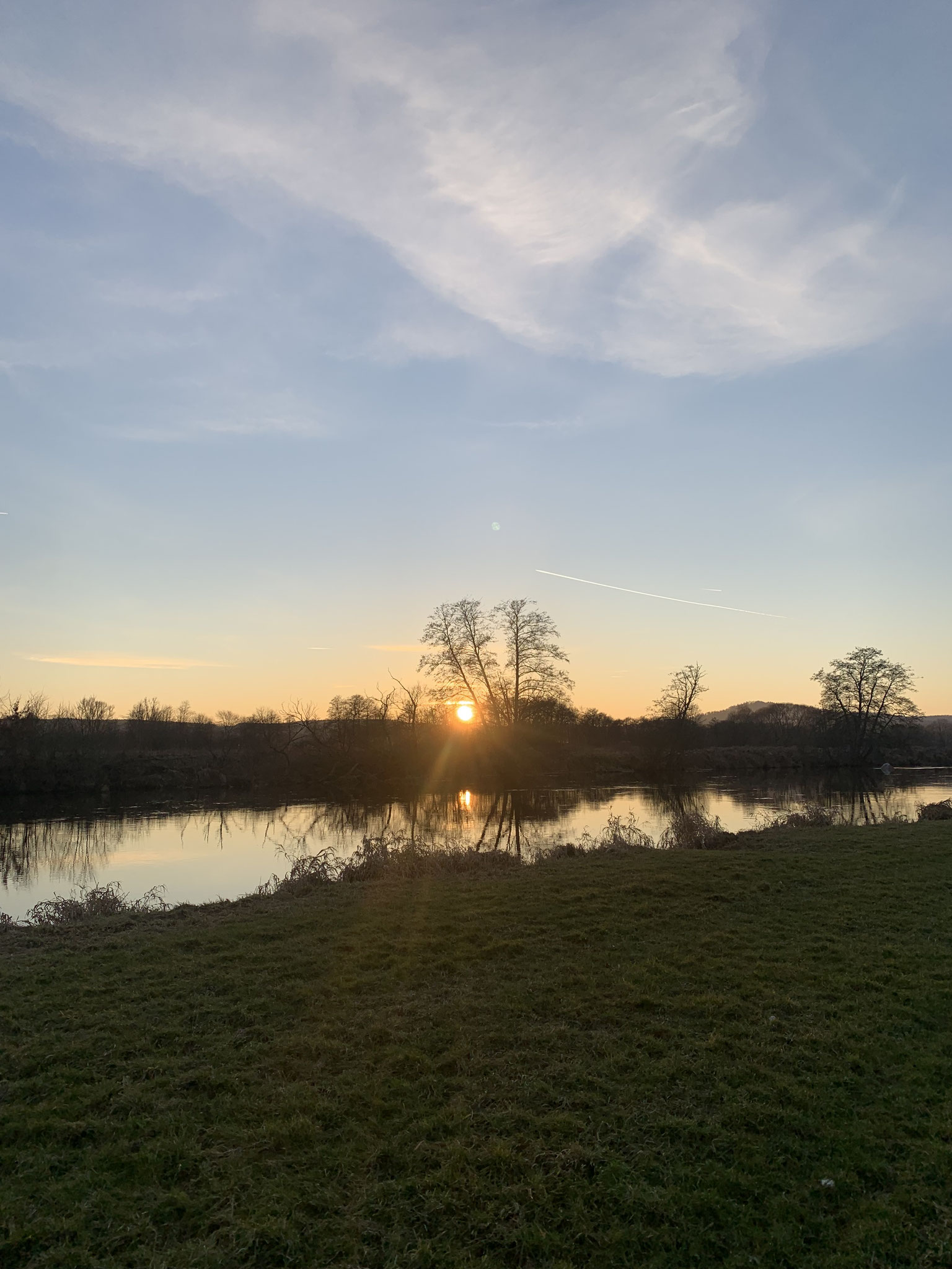 Abendstimmung am Regen