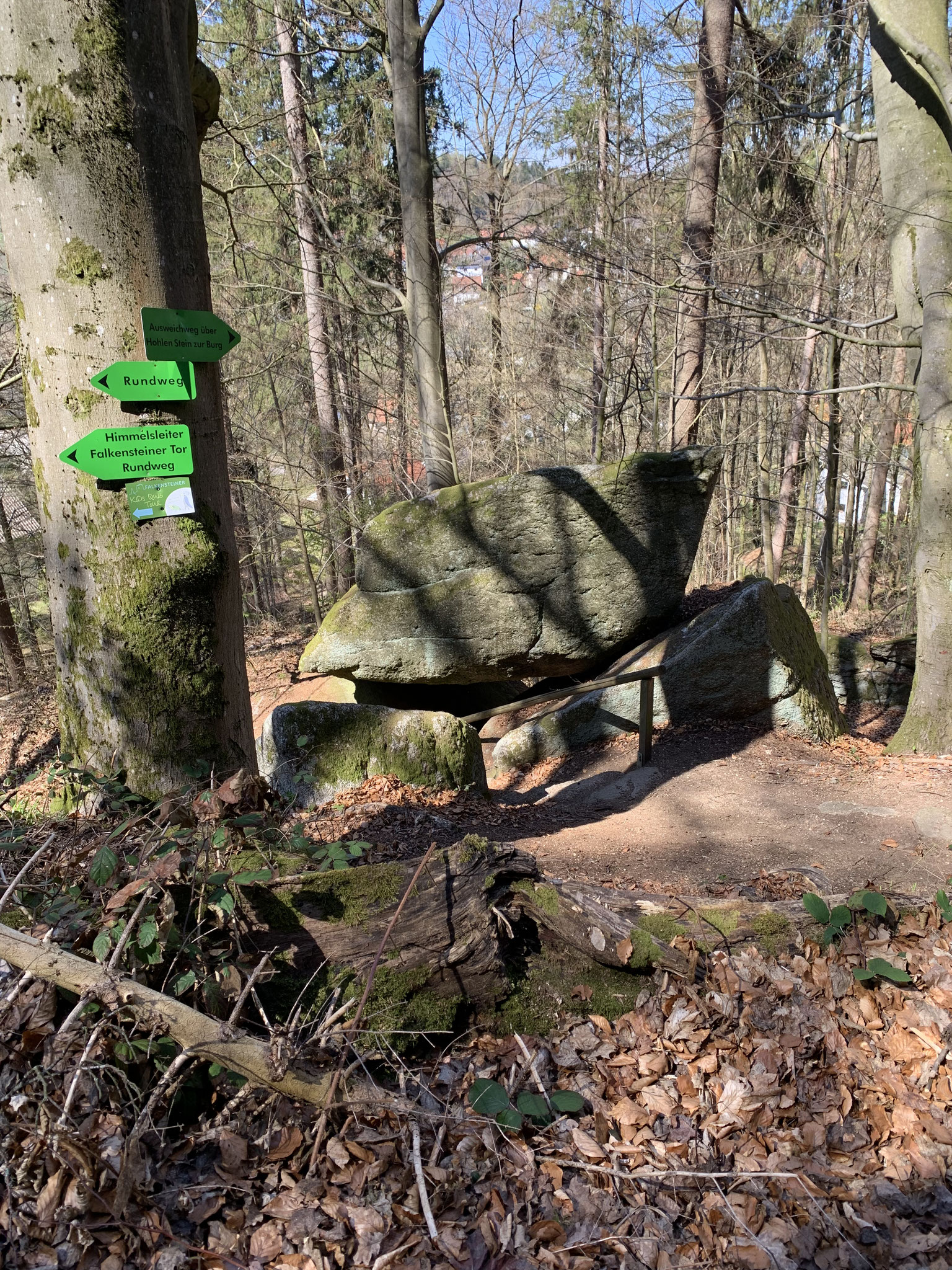 Bizarre Felsen…