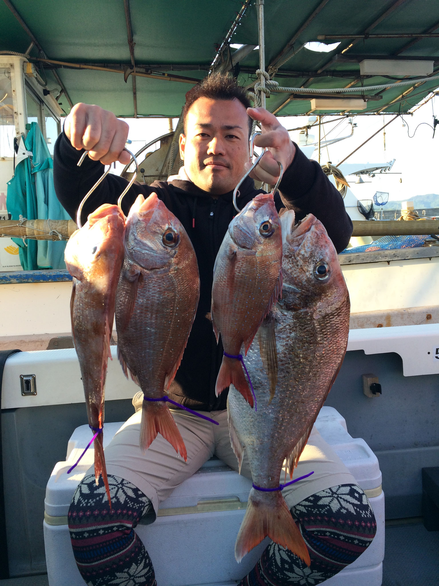60オバー含む4fish！