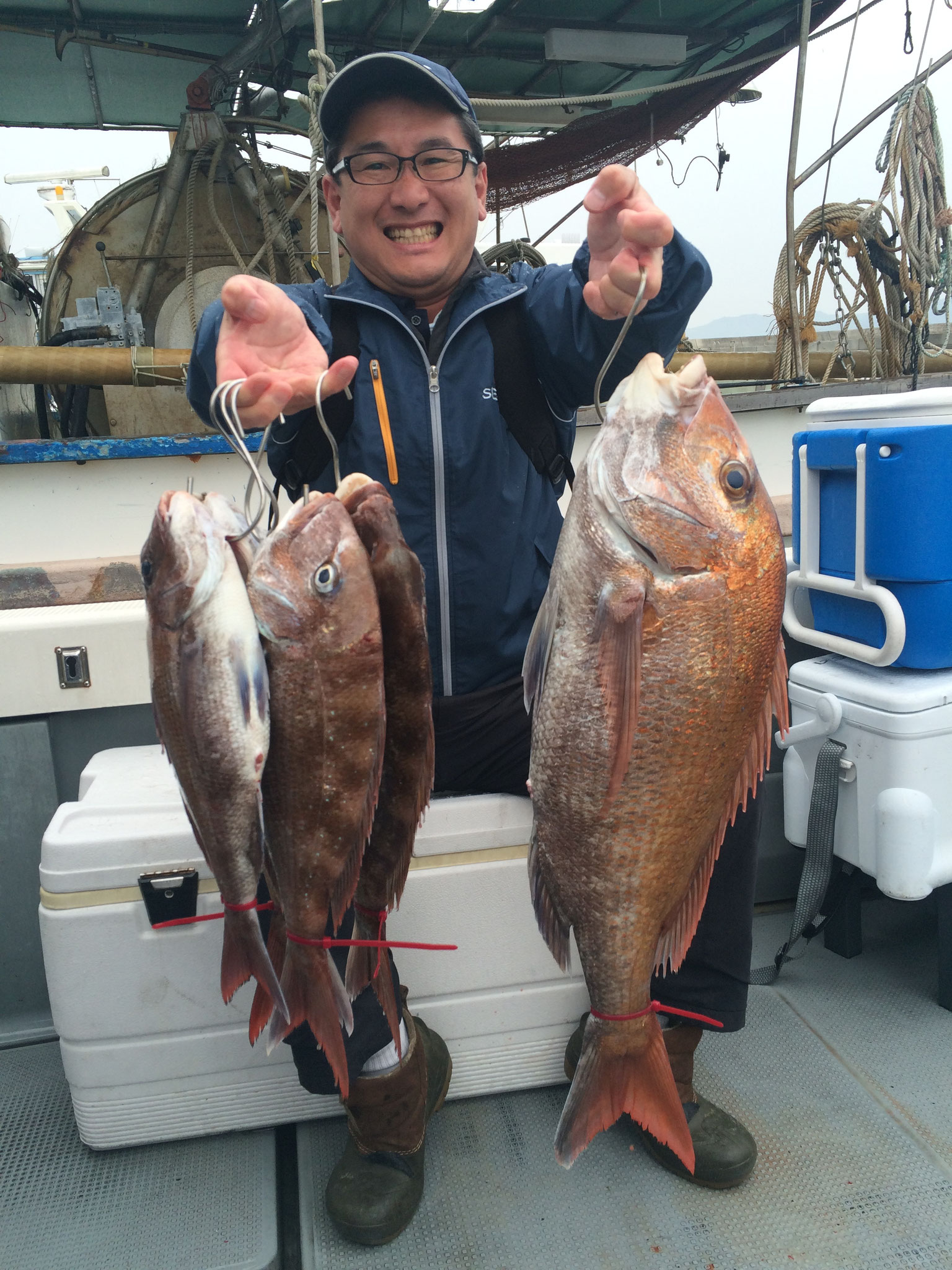 竿頭(^^)/ビッグ含む　5fish！