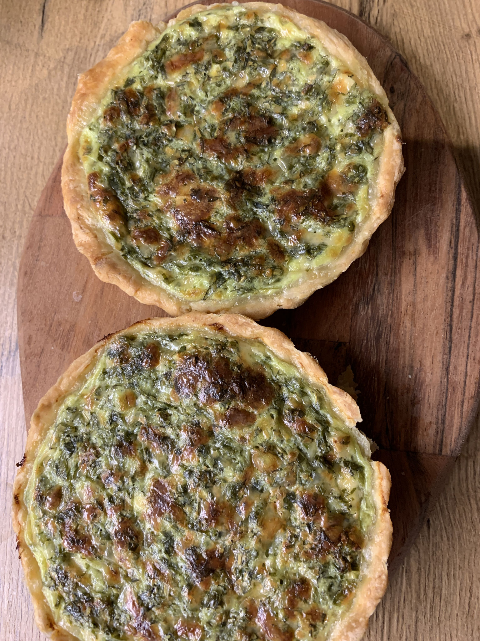 herzhafte Bärlauchquiche