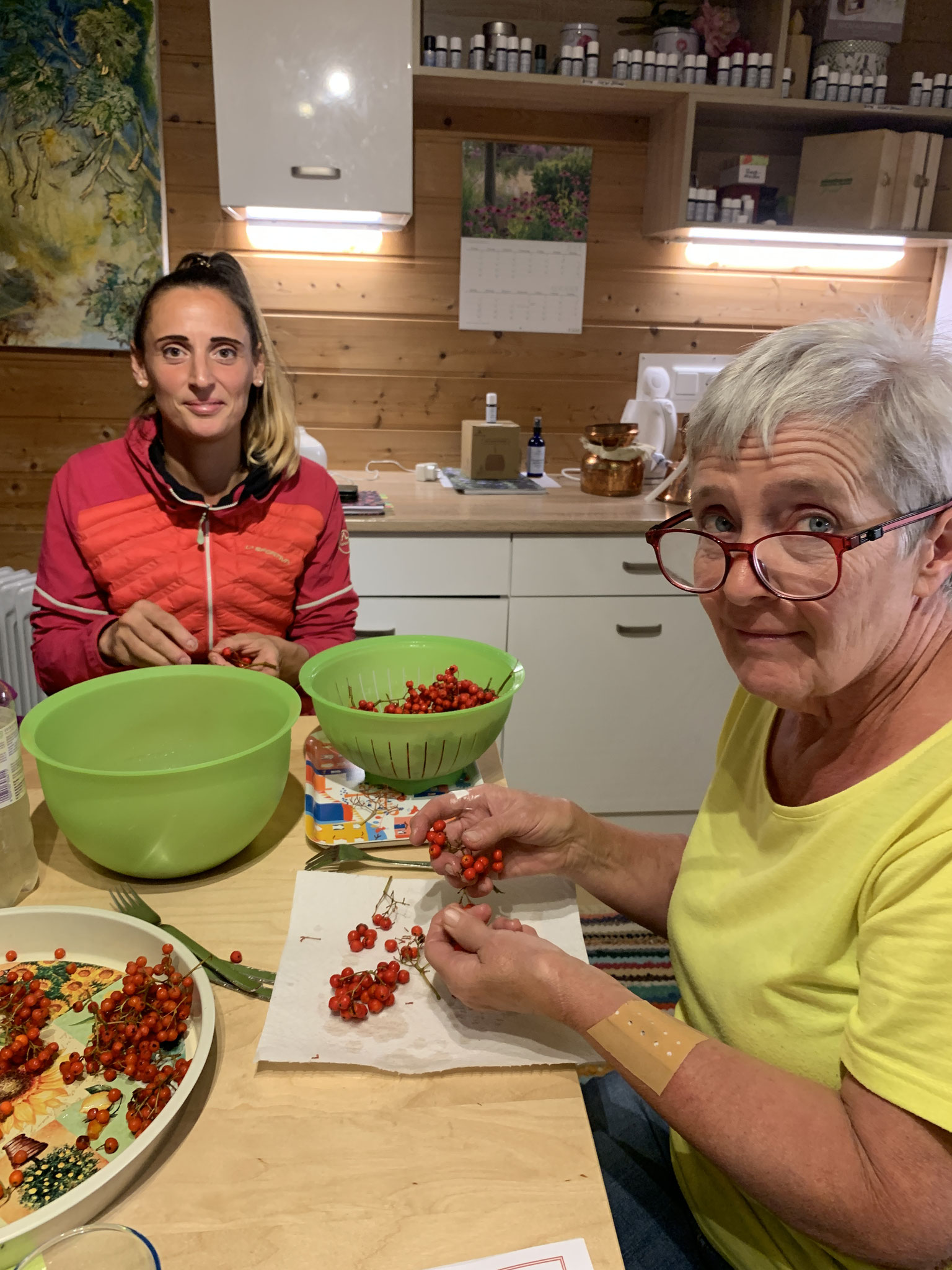 Fleißige Teilnehmerinnen