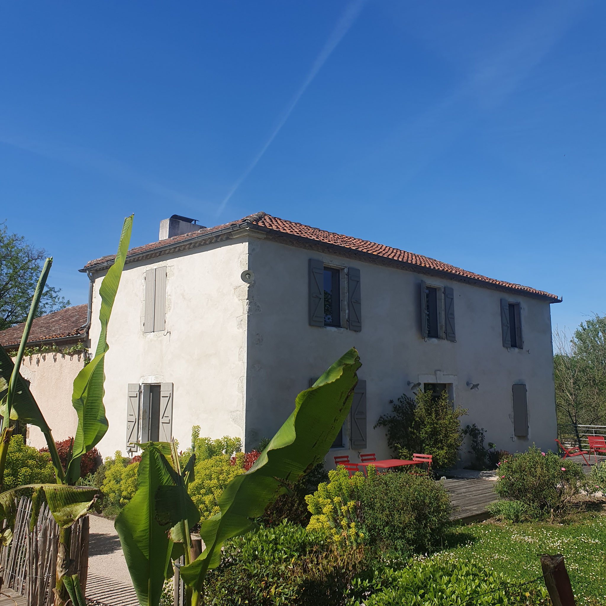Lassenat, ancienne ferme gasconne typique